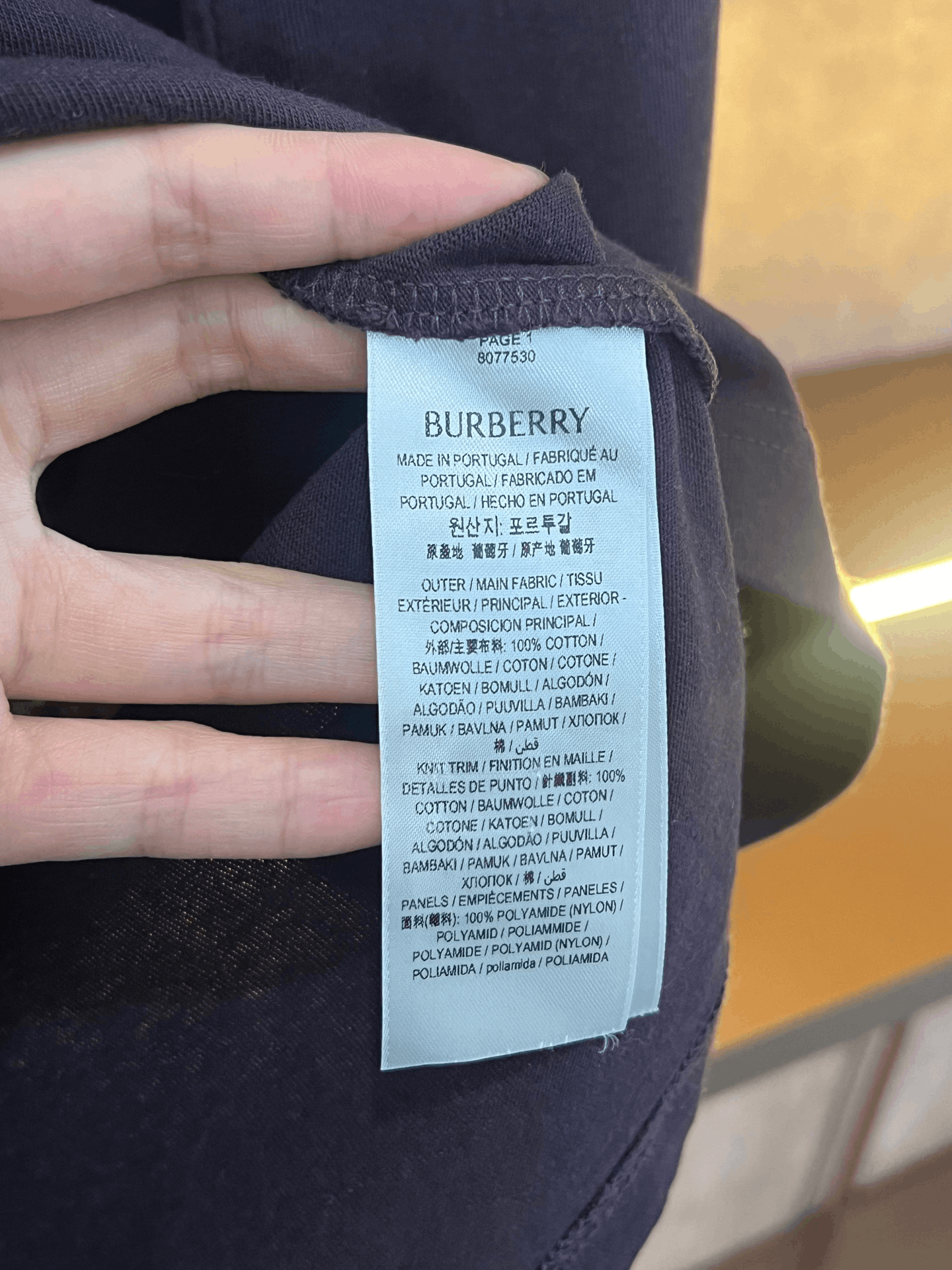 Burberry Burberry Multi Hoodie m Men Size US M / EU 48-50 / 2 - 4 Thumbnail