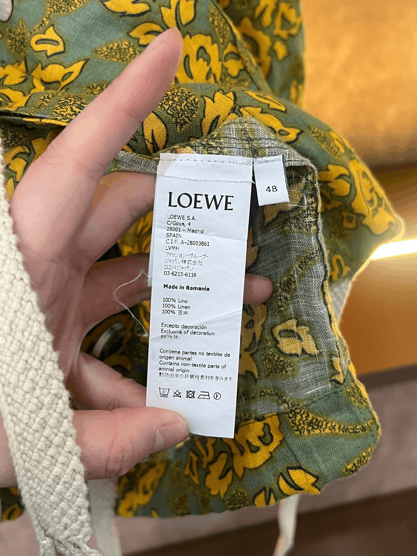 Loewe Loewe Floral Light Jacket m Men Size US M / EU 48-50 / 2 - 4 Thumbnail