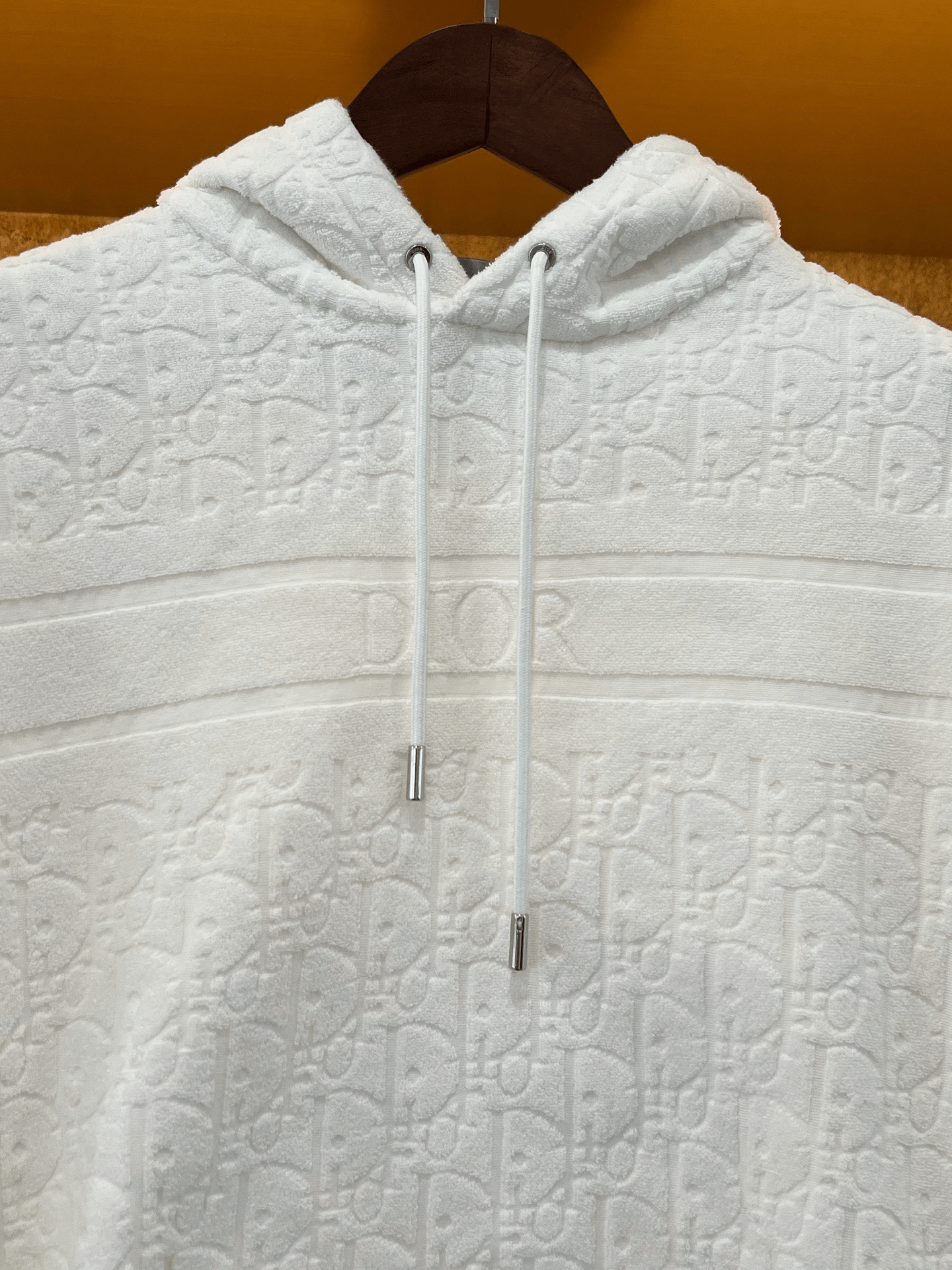 Dior Dior White Hoodie s Men Size US S / EU 44-46 / 1 - 3 Thumbnail