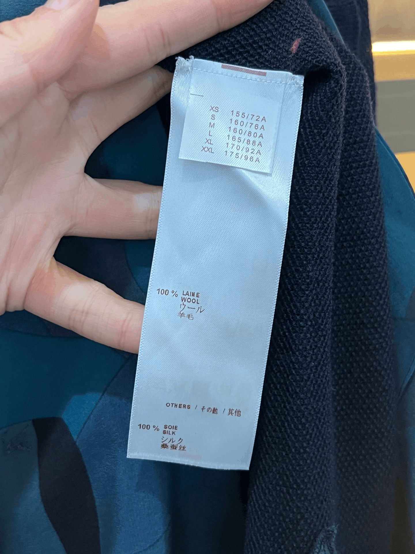 Louis Vuitton Louis Vuitton Blue T-Shirt L Women Size L / US 10 / IT 46 - 5 Thumbnail