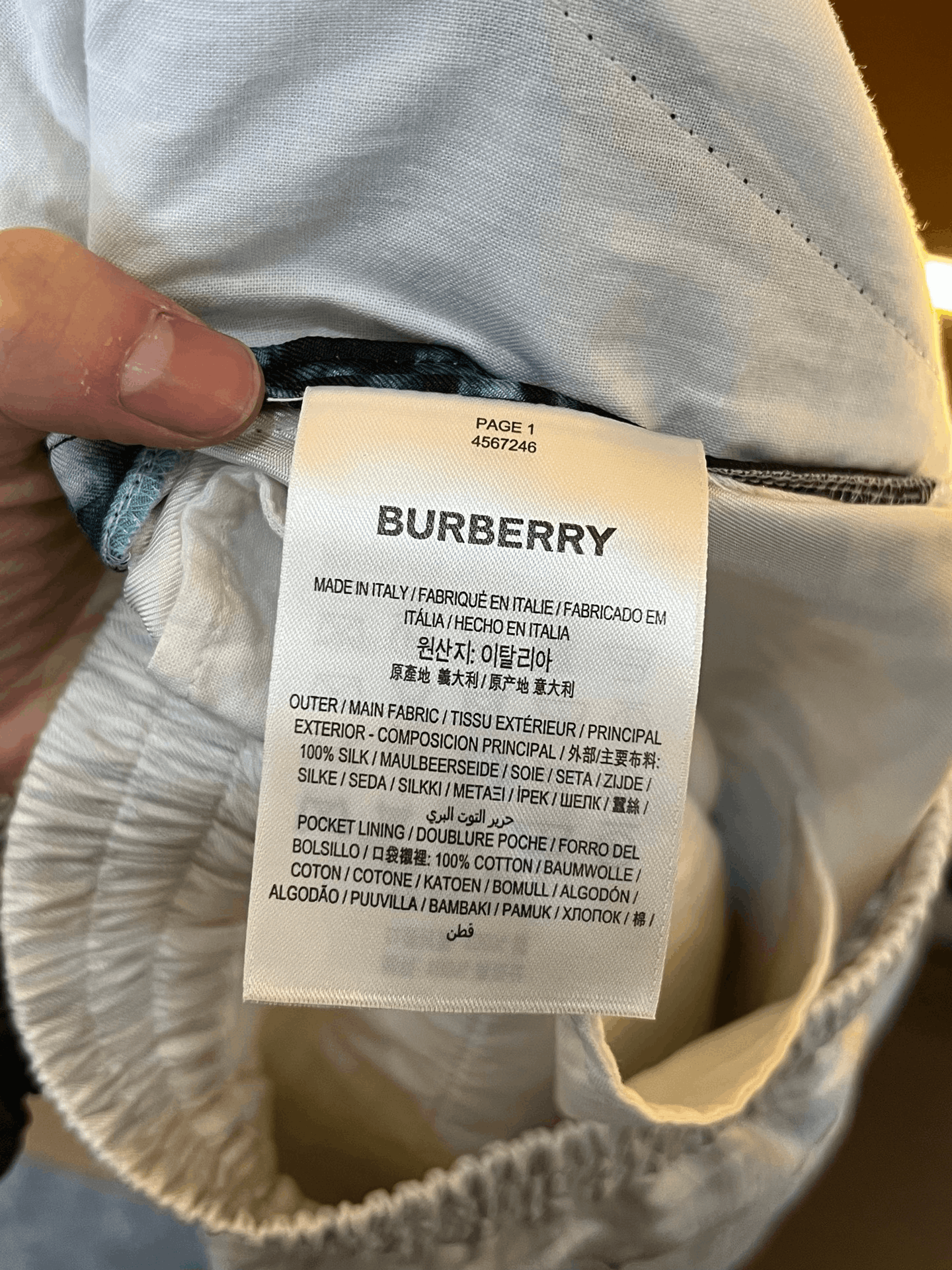 Burberry Burberry Shorts 32 Men Size US 32 / EU 48 - 3 Thumbnail