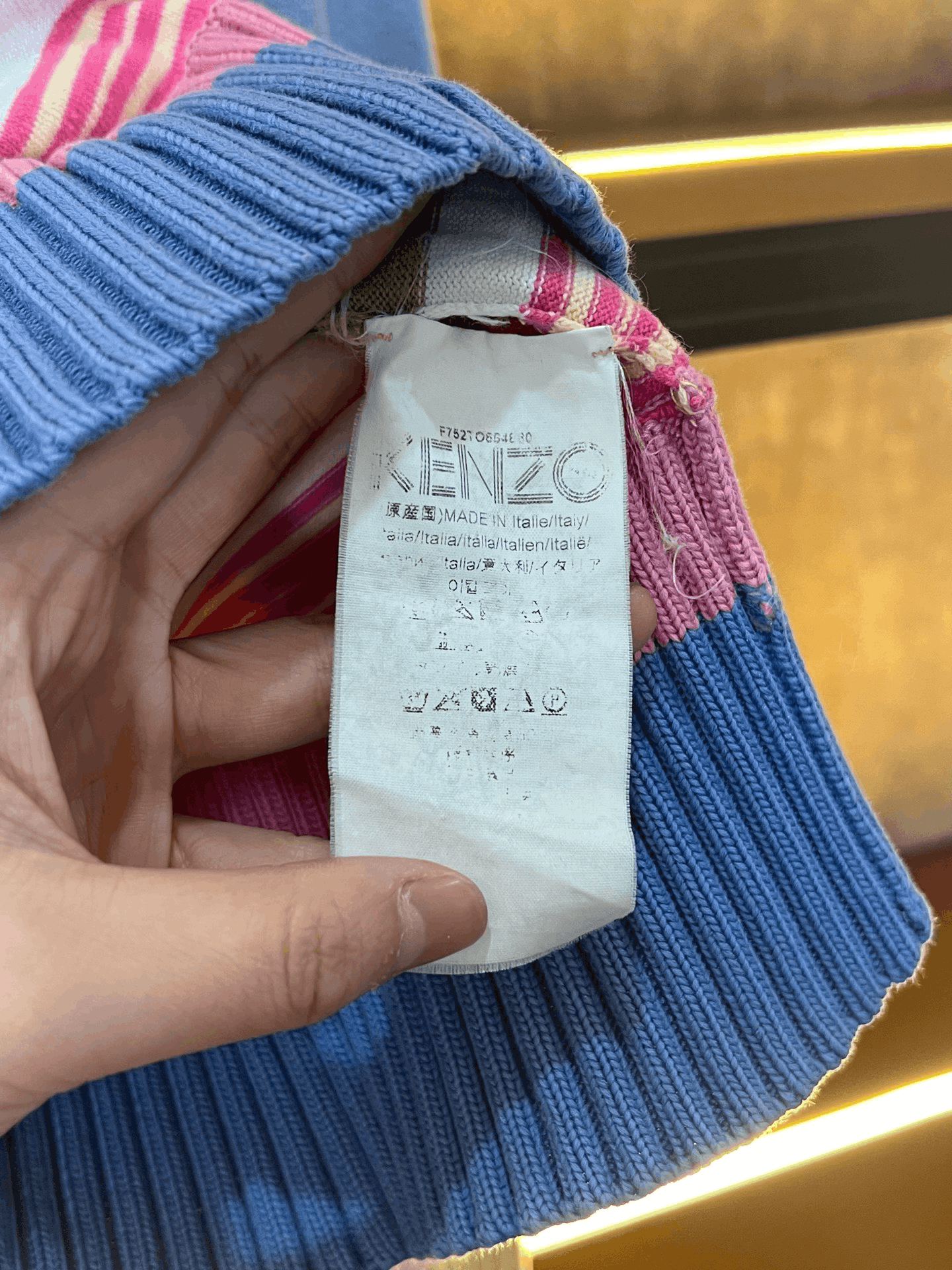 Kenzo Kenzo Knit Sweater s Men Size US S / EU 44-46 / 1 - 4 Thumbnail
