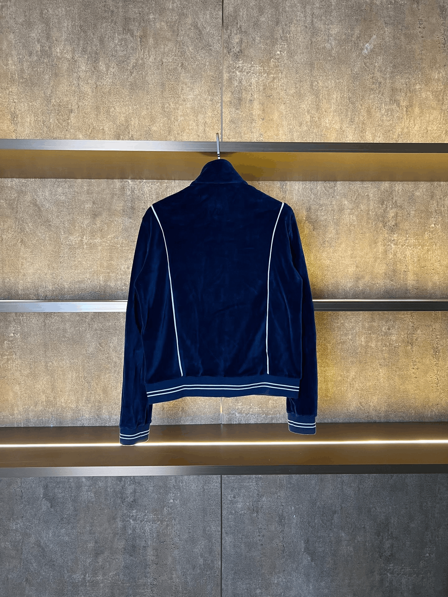 Celine Celine Velvet Blue Jacket M Women Size M / US 6-8 / IT 42-44 - 2 Thumbnail