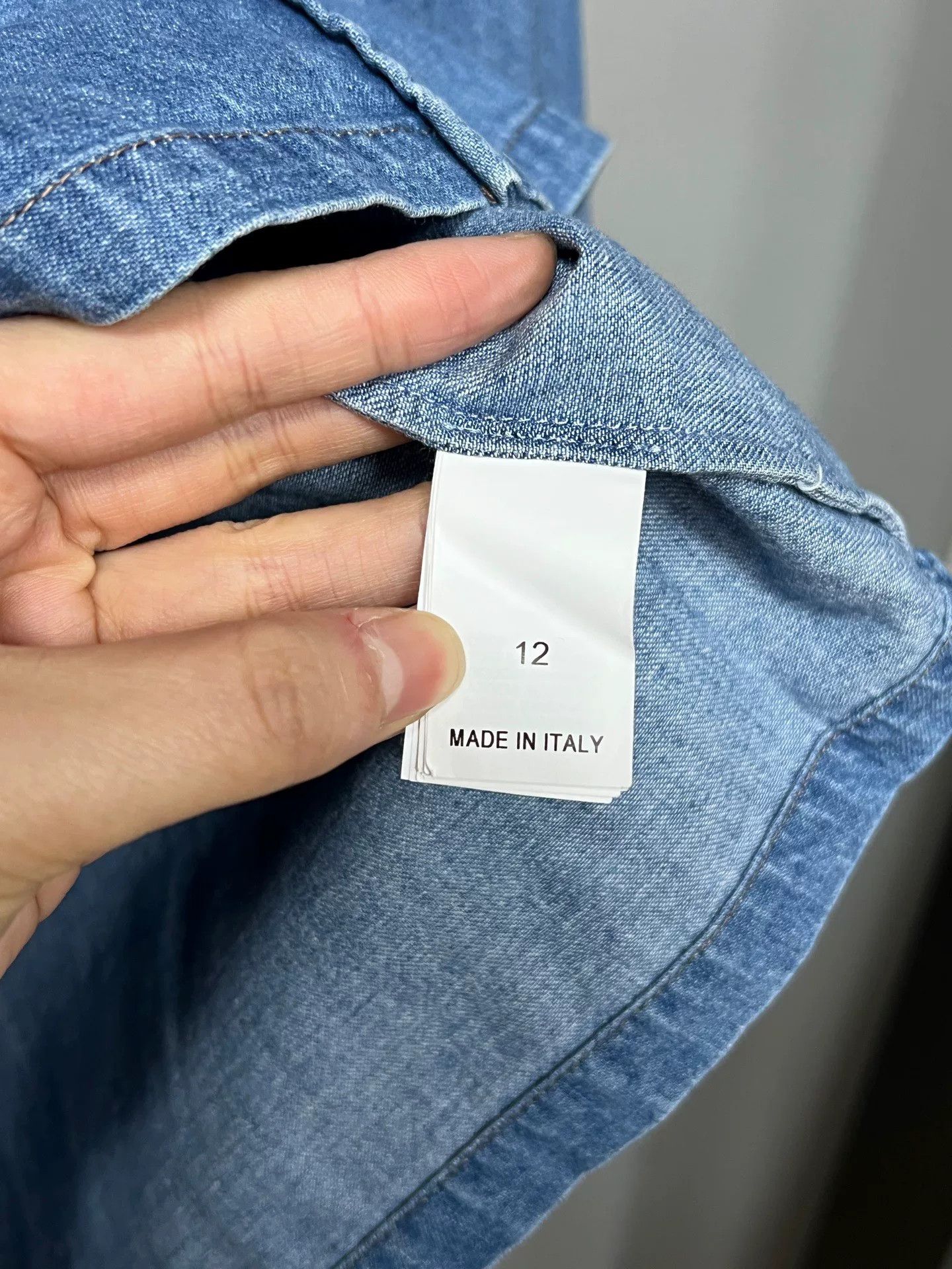 Brunello Cucinelli Brunello Cucinelli Denim Button Up XS Women Size XS / US 0-2 / IT 36-38 - 5 Thumbnail