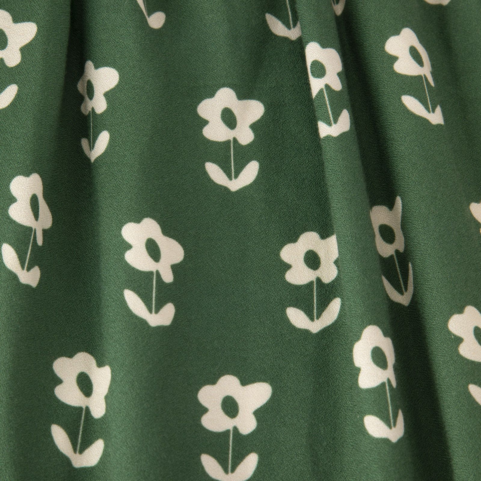 Alexa Chung Green Floral Clemence Cut-Out Dress Size XS / US 0-2 / IT 36-38 - 3 Thumbnail