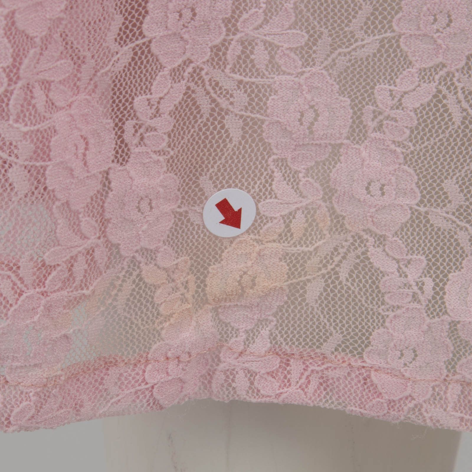 Self-Portrait Self Portrait x Christopher Kane Pink Lace Ruffle Midi Dress Size XS / US 0-2 / IT 36-38 - 8 Thumbnail