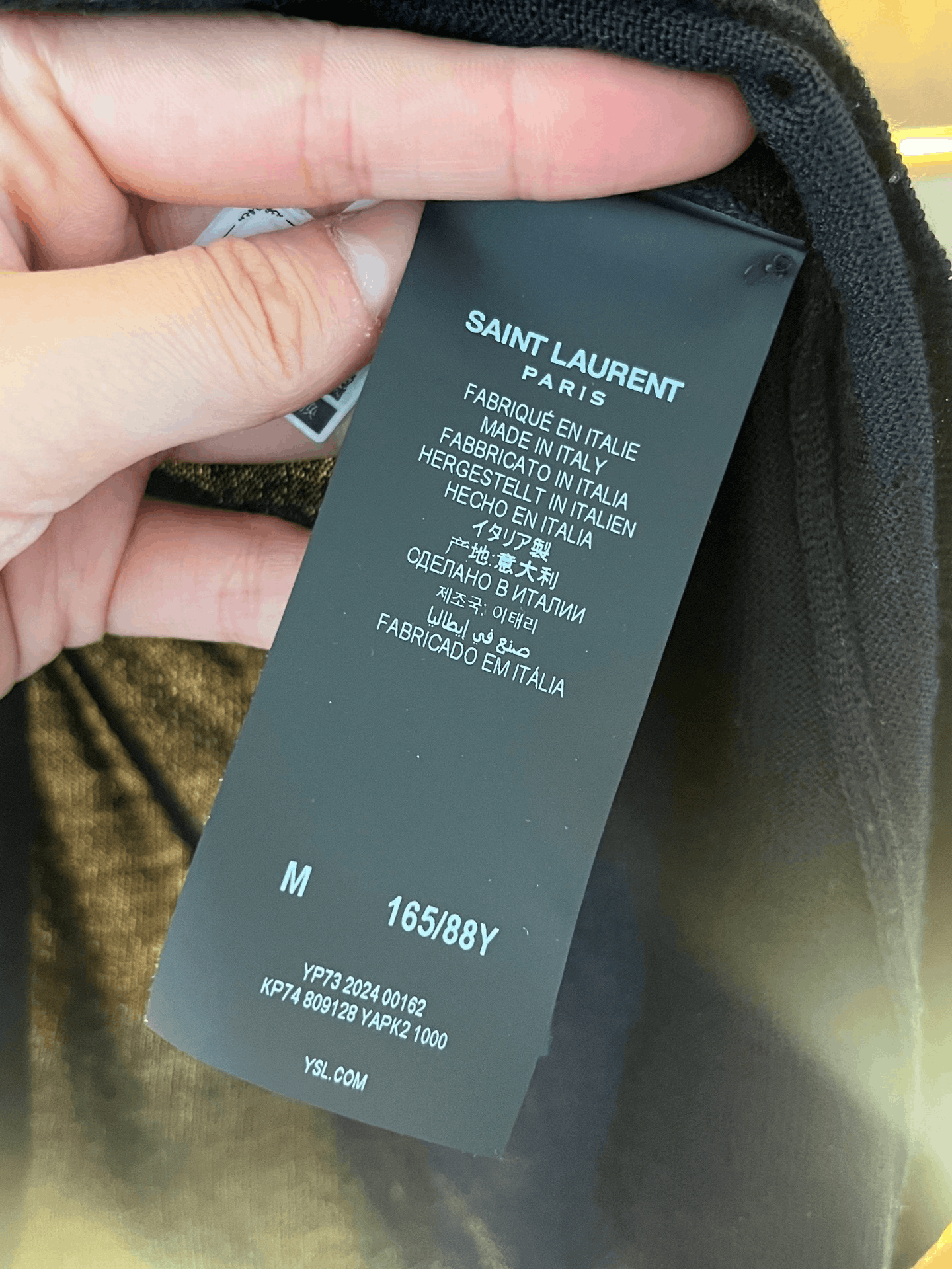Saint Laurent Paris Saint Laurent Paris Sweater m Men Size US M / EU 48-50 / 2 - 3 Thumbnail