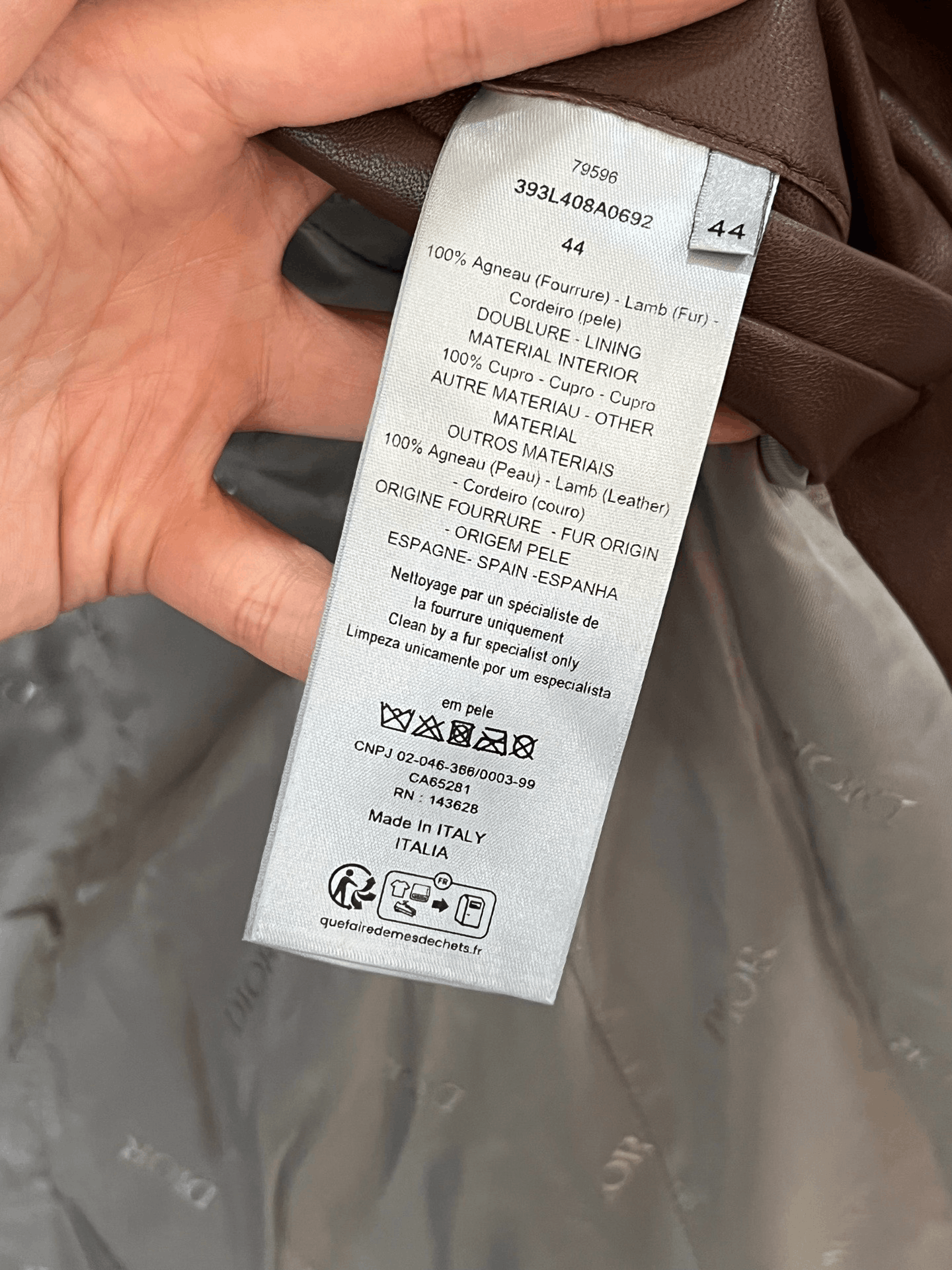 Dior Dior Leather Jacket m Men Size US M / EU 48-50 / 2 - 8 Thumbnail