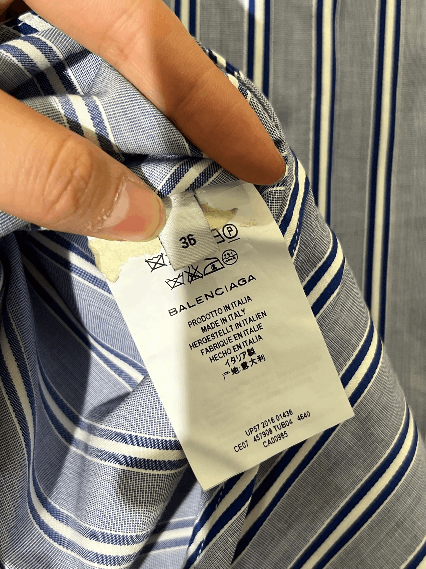 Balenciaga Balenciaga Shirt s Men Size US S / EU 44-46 / 1 - 3 Thumbnail