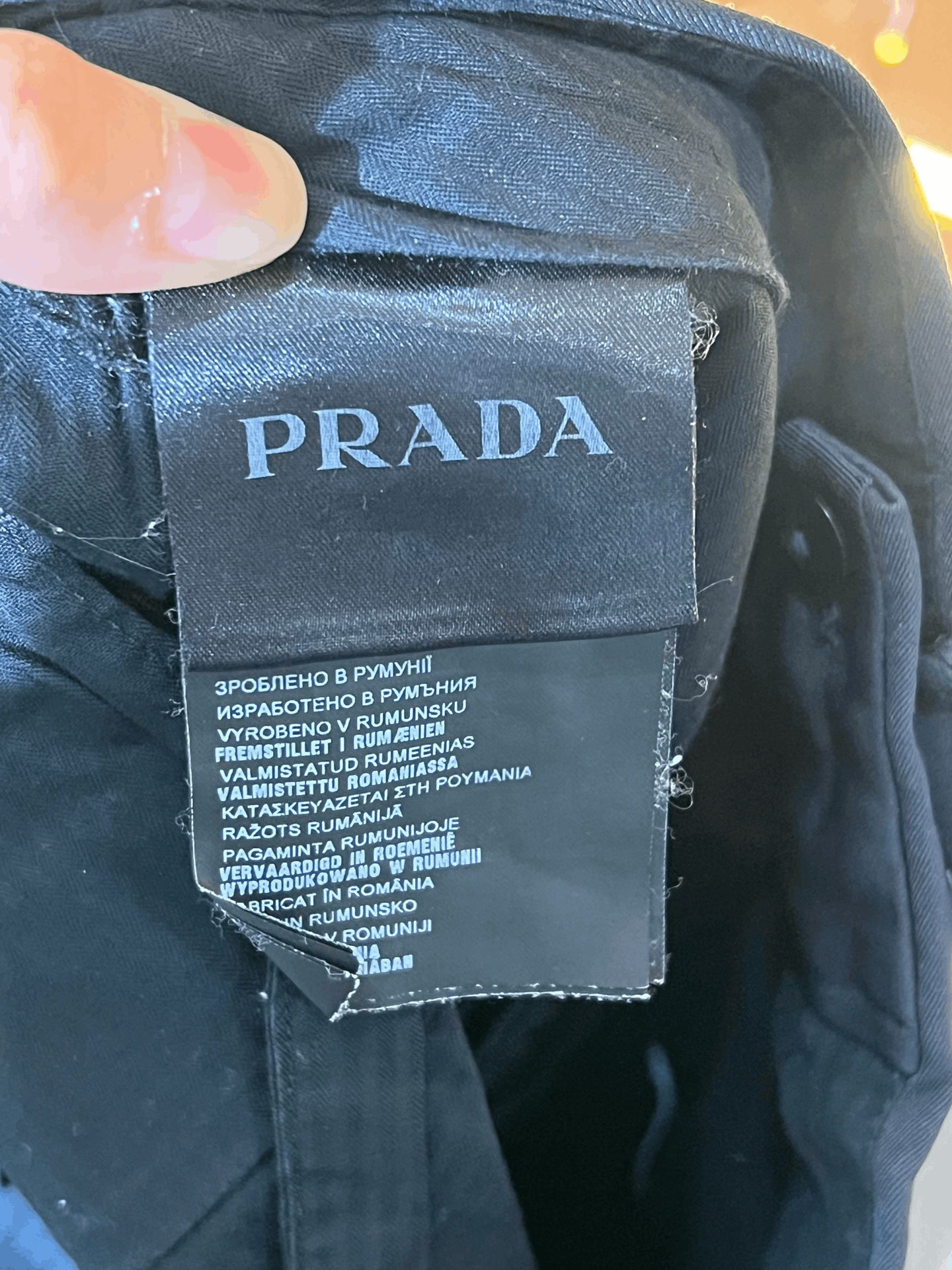 Prada Prada Formal Trousers 40r Men Size 40R - 4 Thumbnail