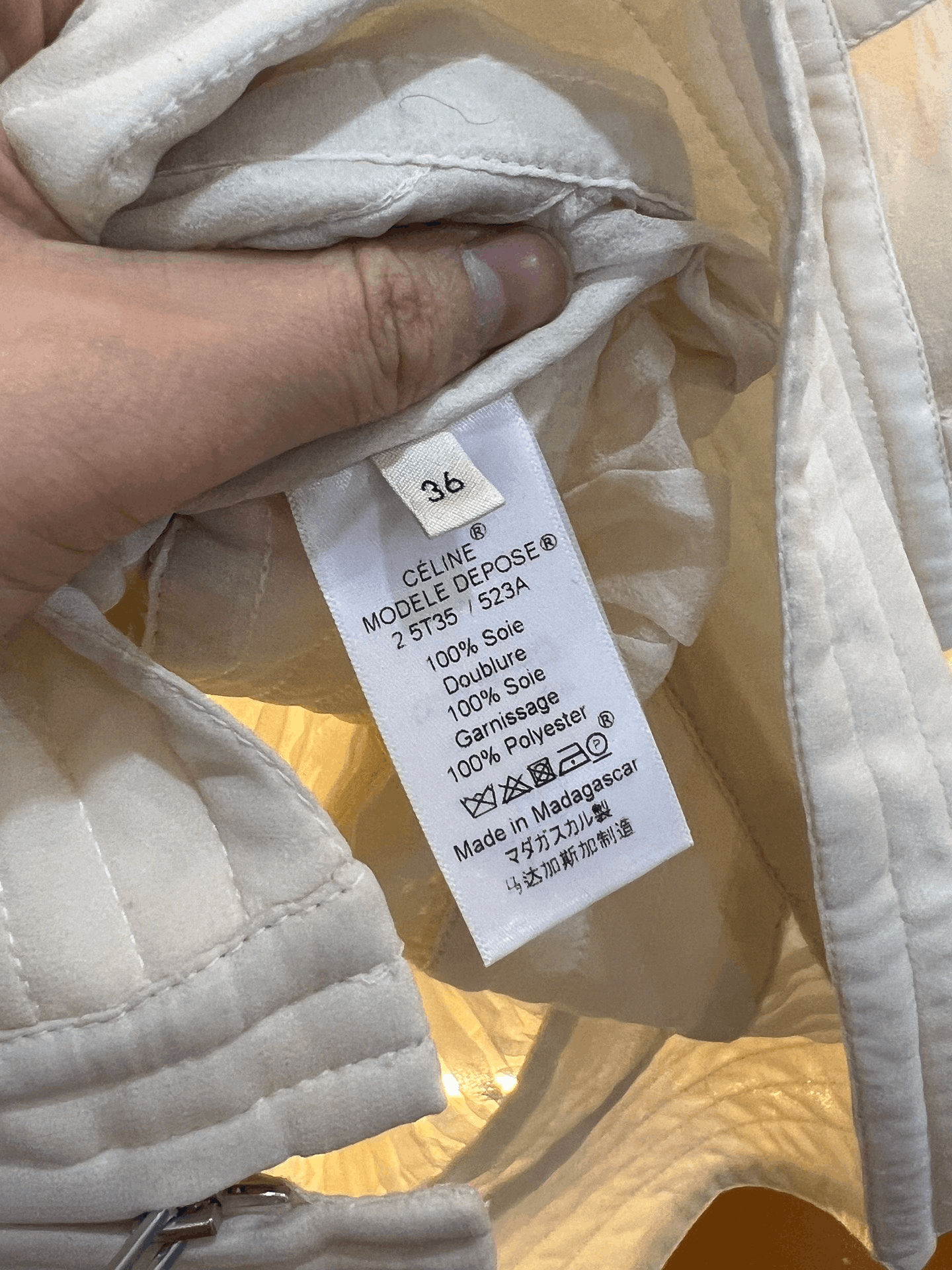 Celine Celine Silk Jacket S Women Size S / US 4 / IT 40 - 4 Thumbnail