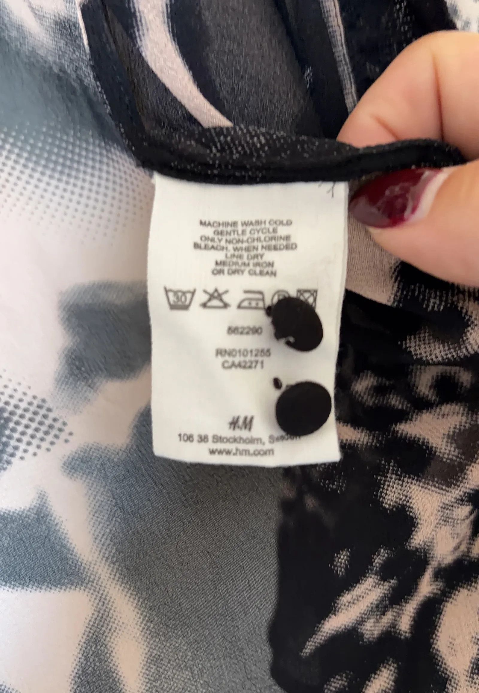 H&M H&M Blouse Size XS / US 0-2 / IT 36-38 - 3 Thumbnail