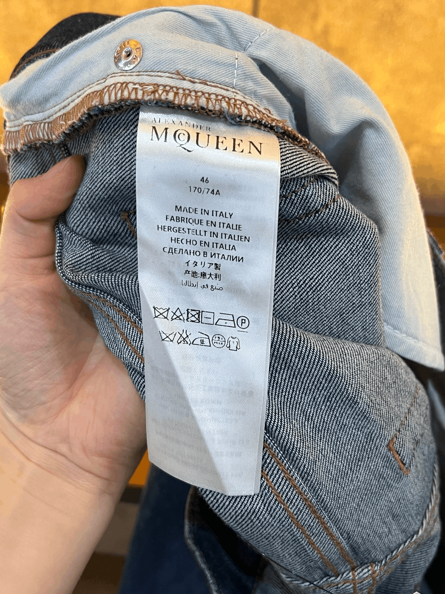 Alexander McQueen Alexander McQueen Denim Denim Jeans 32 Men Size US 32 / EU 48 - 4 Thumbnail