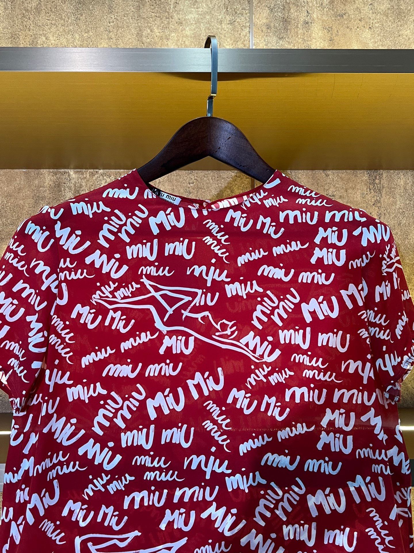 Miu Miu Miu Miu T-Shirt M Women Size M / US 6-8 / IT 42-44 - 3 Thumbnail