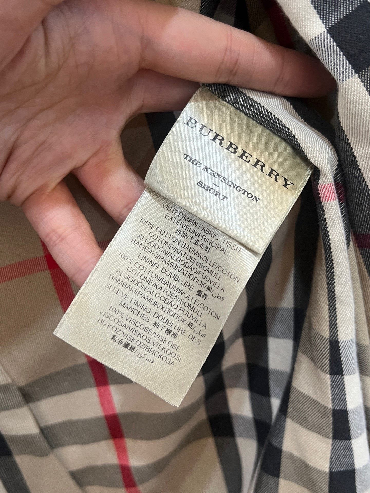 Burberry Burberry Plaid Light Jacket m Men Size US M / EU 48-50 / 2 - 4 Thumbnail