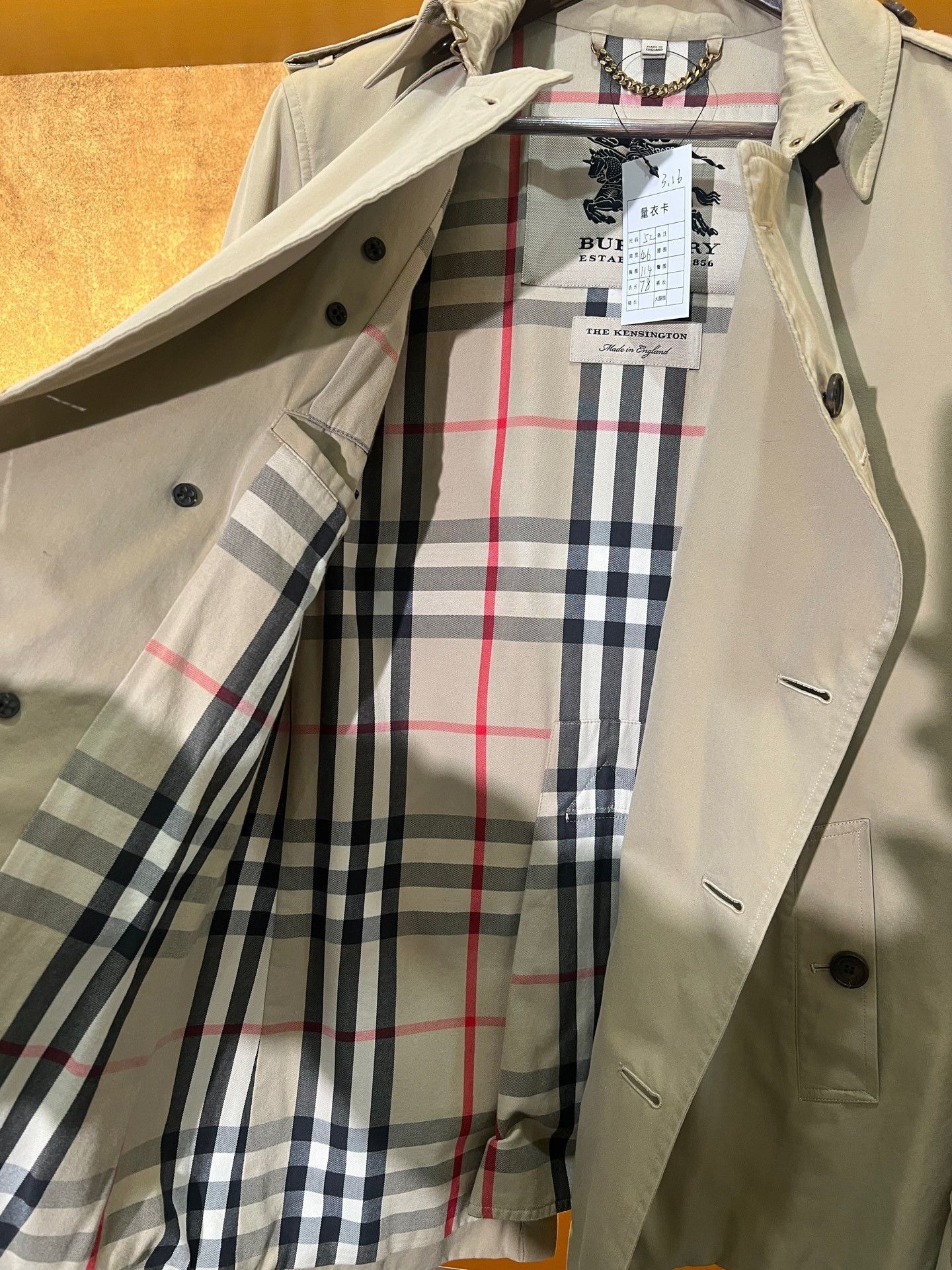 Burberry Burberry Plaid Light Jacket m Men Size US M / EU 48-50 / 2 - 3 Thumbnail