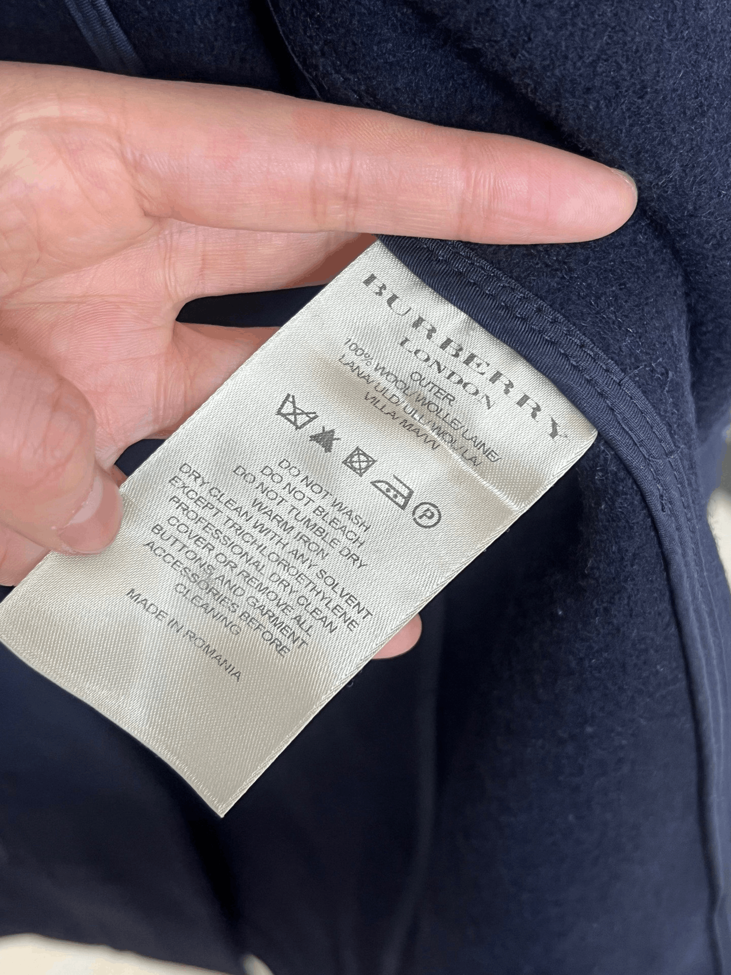 Burberry Burberry Wool Coat M Women Size M / US 6-8 / IT 42-44 - 3 Thumbnail