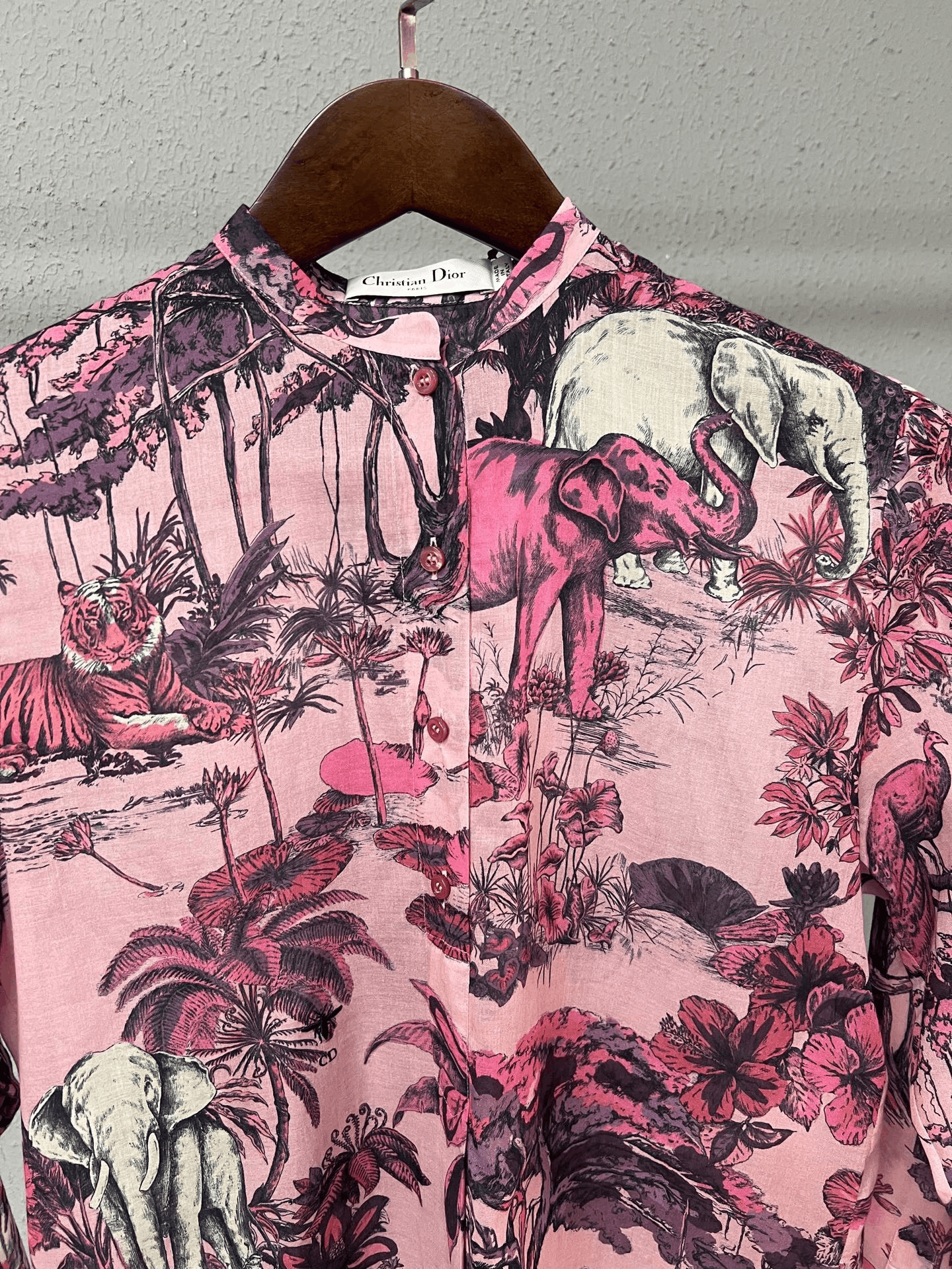 Dior Dior Floral Shirt m Men Size US M / EU 48-50 / 2 - 3 Thumbnail