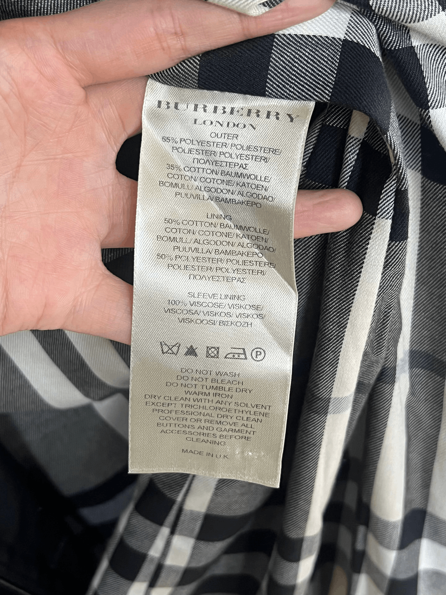 Burberry Burberry Plaid Coat M Women Size M / US 6-8 / IT 42-44 - 5 Thumbnail