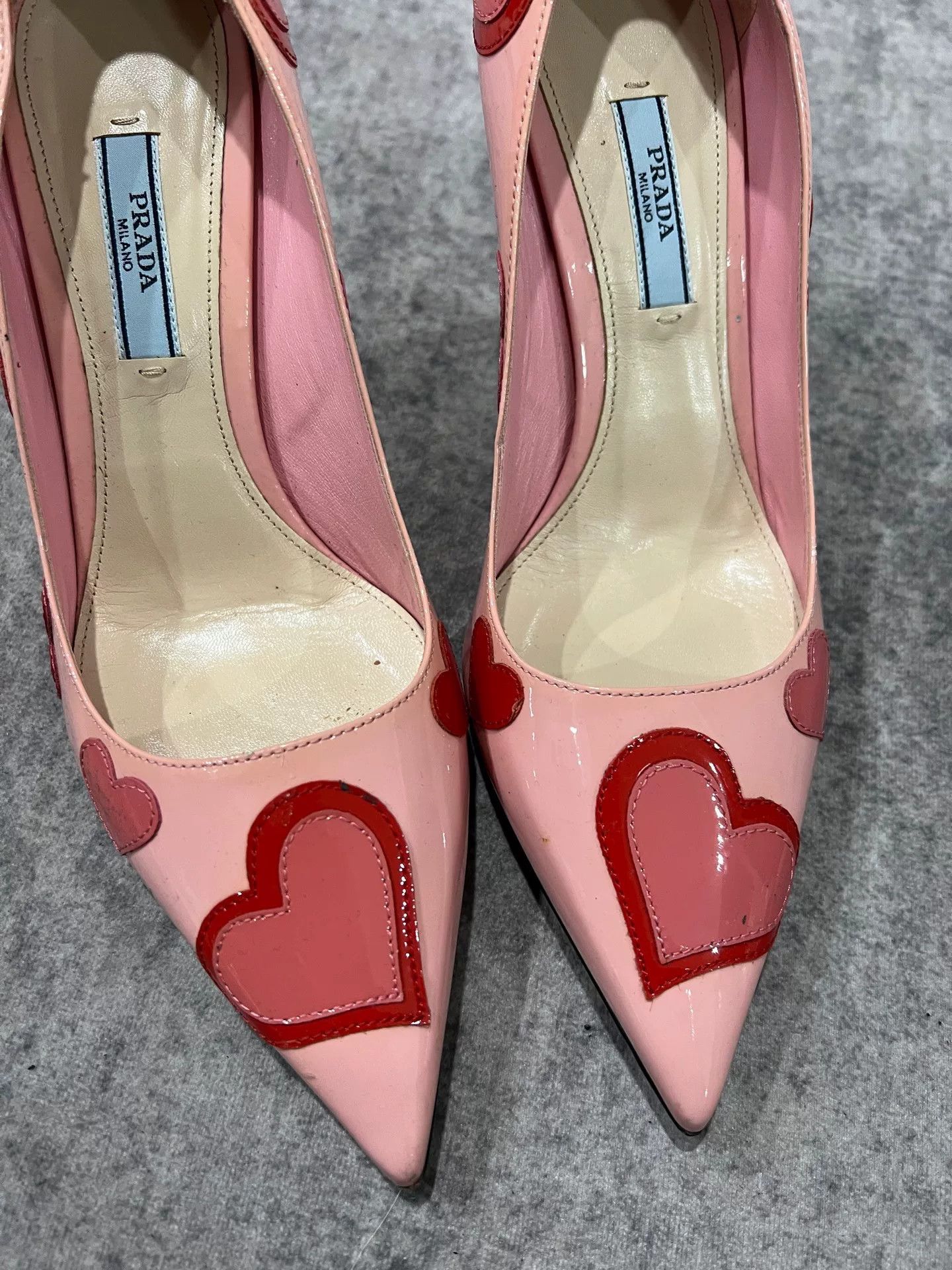 Prada Prada Gold Lowtop Sneakers us_6-5 Women Size US 6.5 / IT 36.5 - 2 Thumbnail