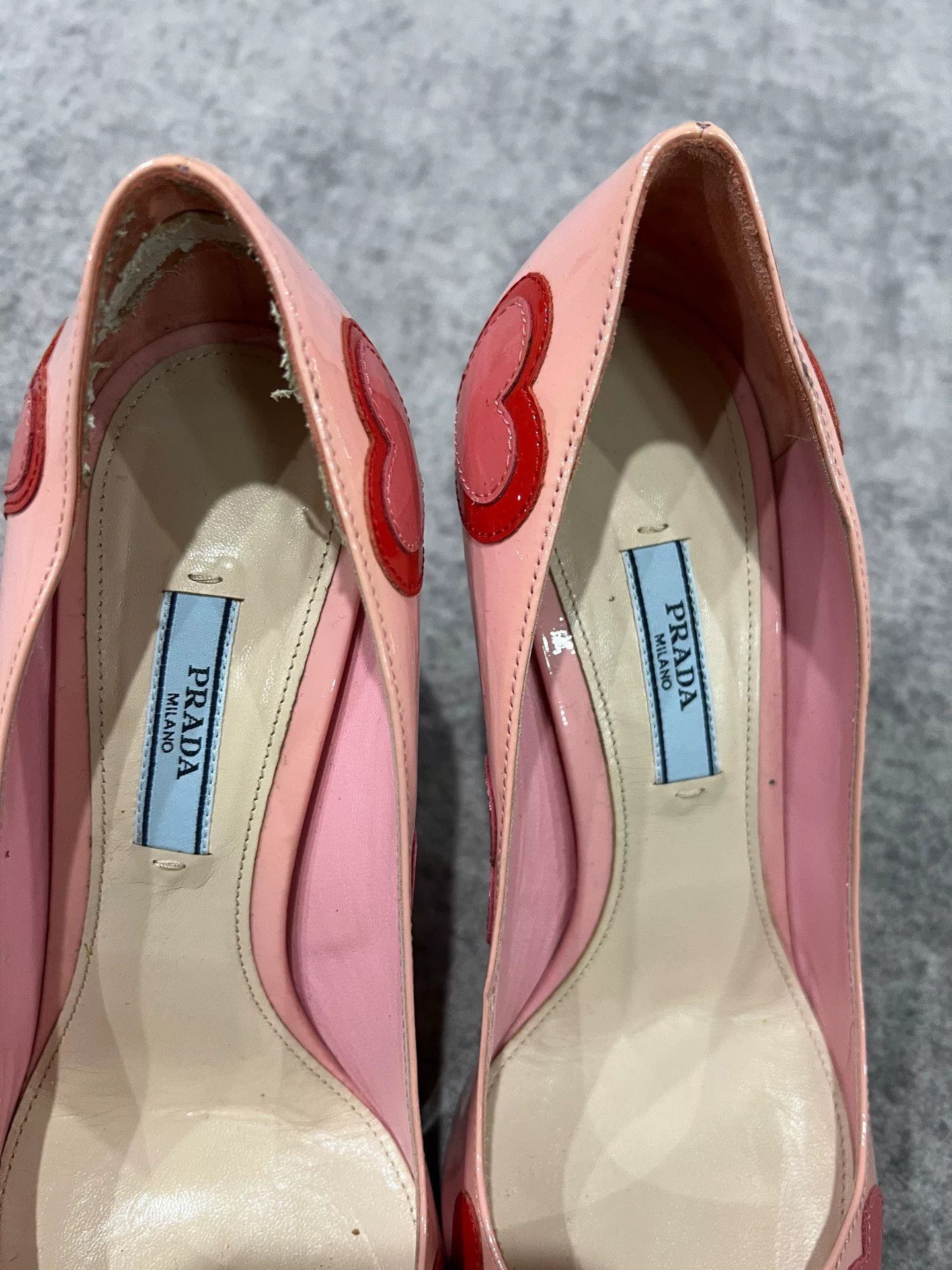 Prada Prada Gold Lowtop Sneakers us_6-5 Women Size US 6.5 / IT 36.5 - 3 Thumbnail