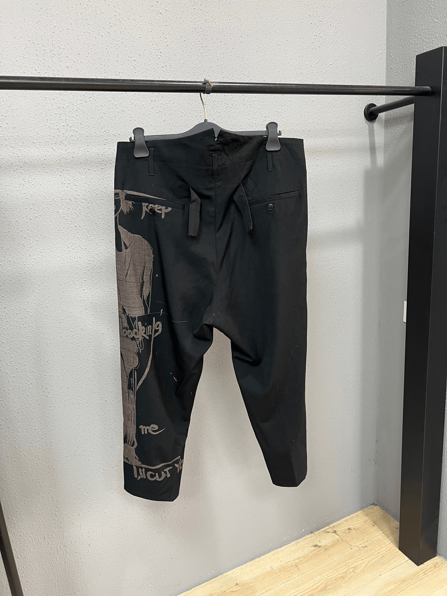 Yohji Yamamoto Yohji Yamamoto Formal Trousers 40r Men Size 40R - 2 Thumbnail