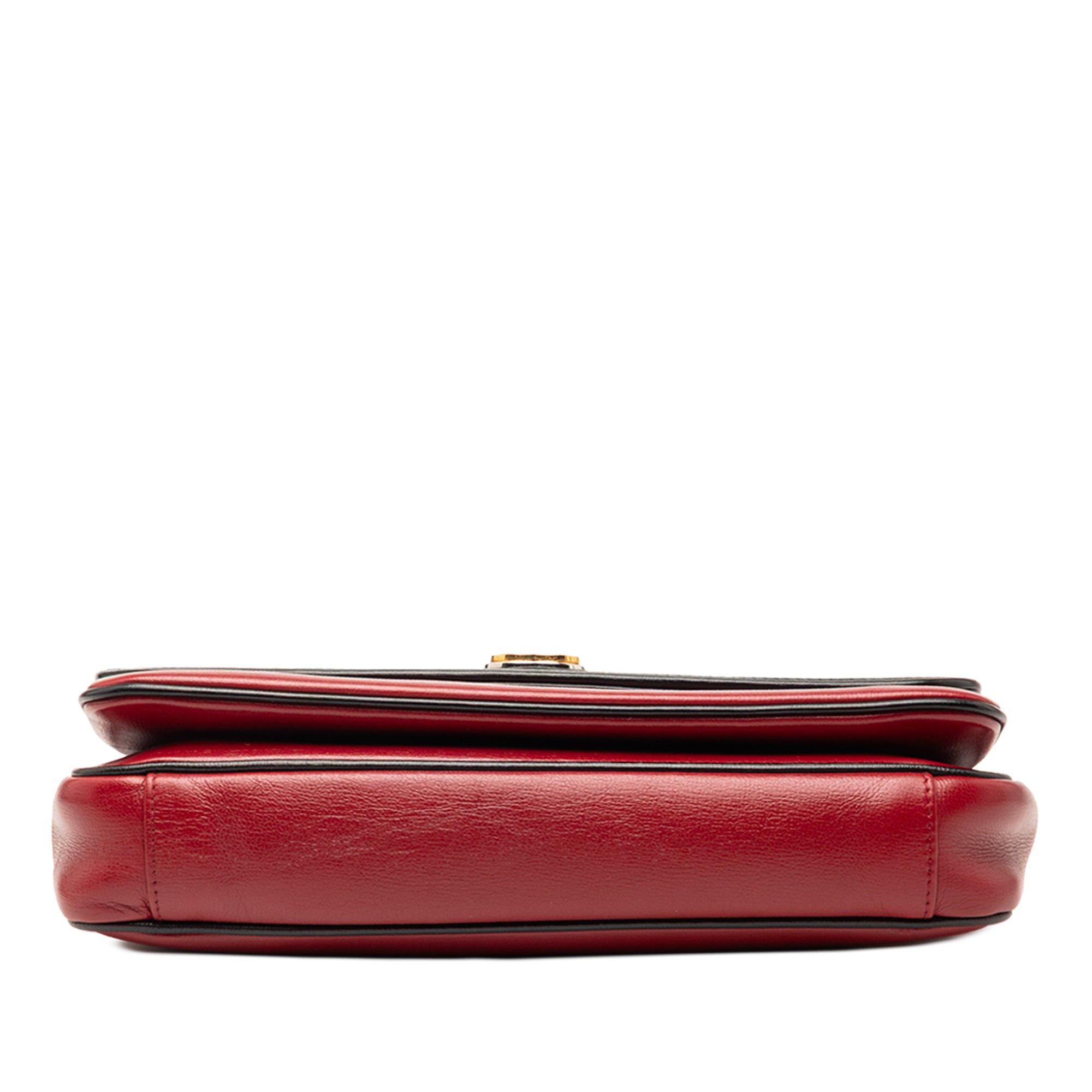 Gucci Small Leather Marina Chain Shoulder Bag Size ONE SIZE - 3 Thumbnail