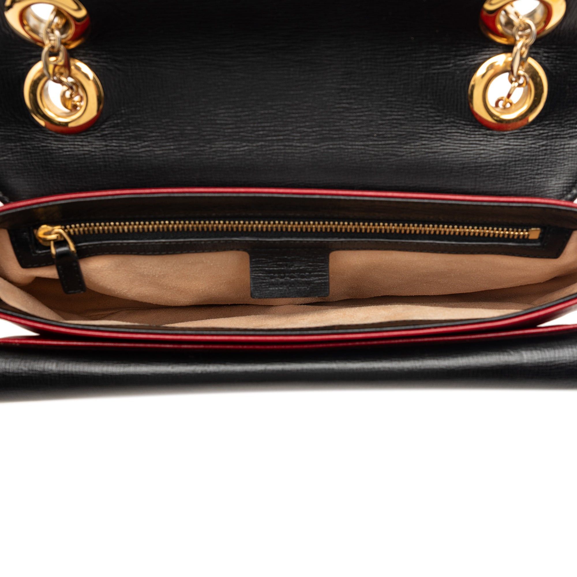 Gucci Small Leather Marina Chain Shoulder Bag Size ONE SIZE - 4 Thumbnail