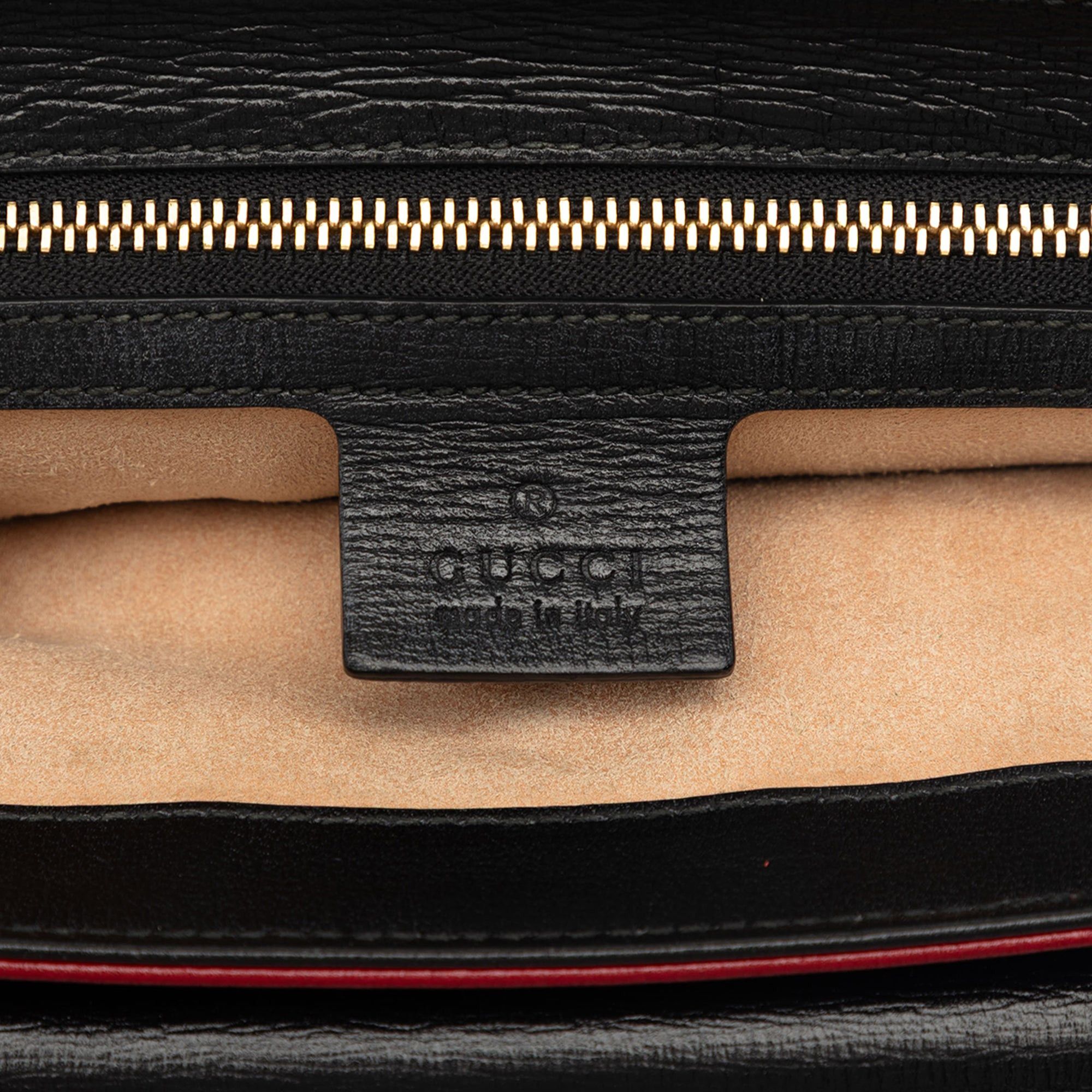 Gucci Small Leather Marina Chain Shoulder Bag Size ONE SIZE - 5 Thumbnail
