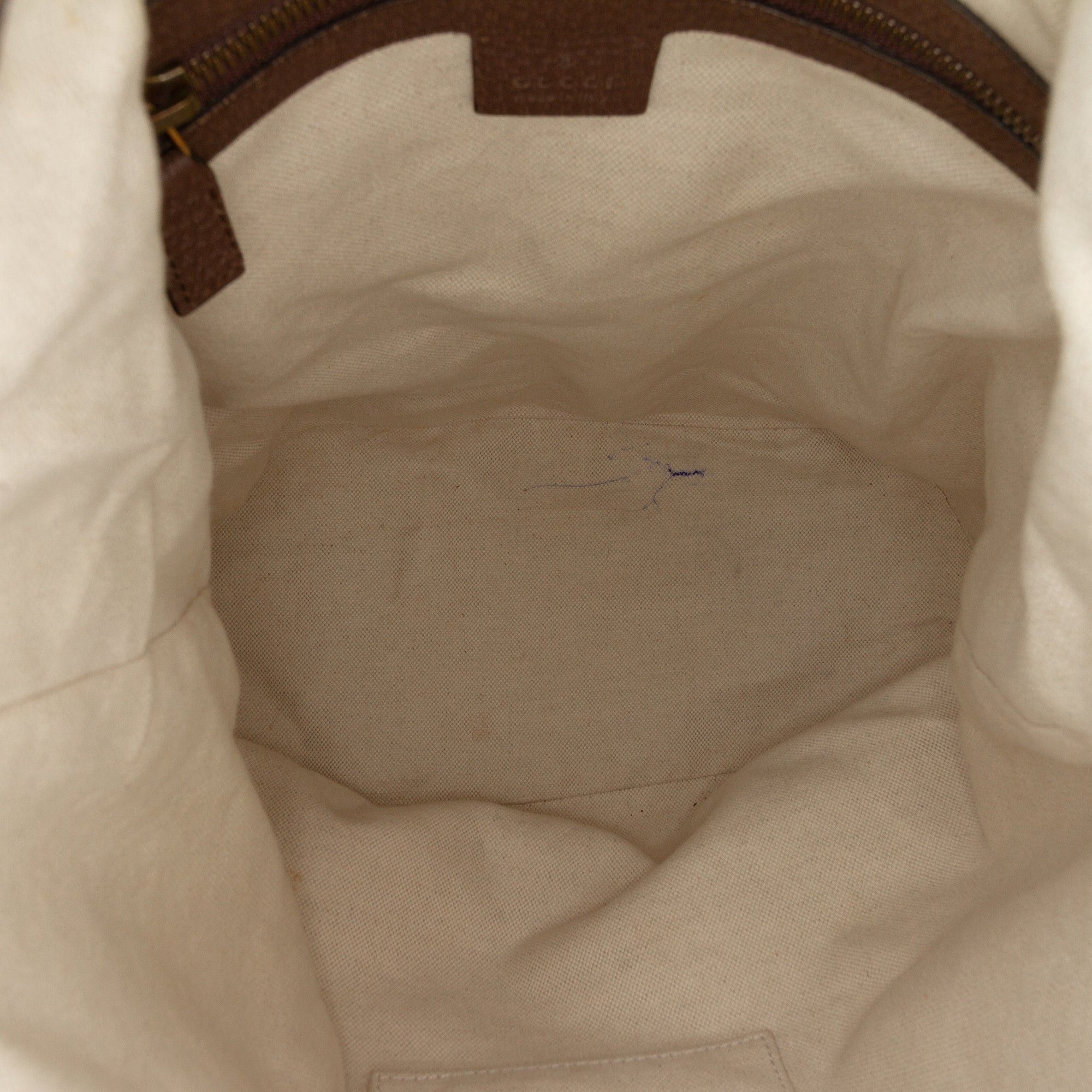 Gucci GG Supreme Web Neo Vintage Drawstring Bucket Bag Size ONE SIZE - 4 Thumbnail