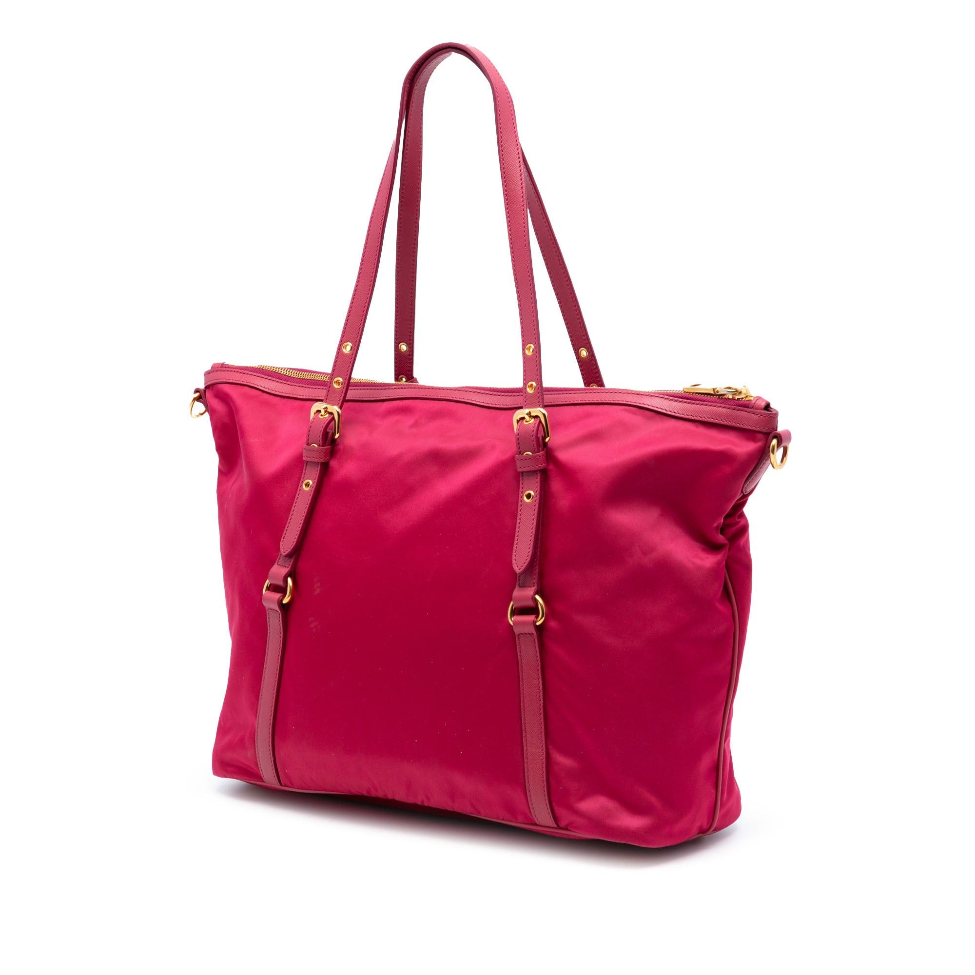 Prada Saffiano Trimmed Tessuto Satchel Size ONE SIZE - 2 Thumbnail