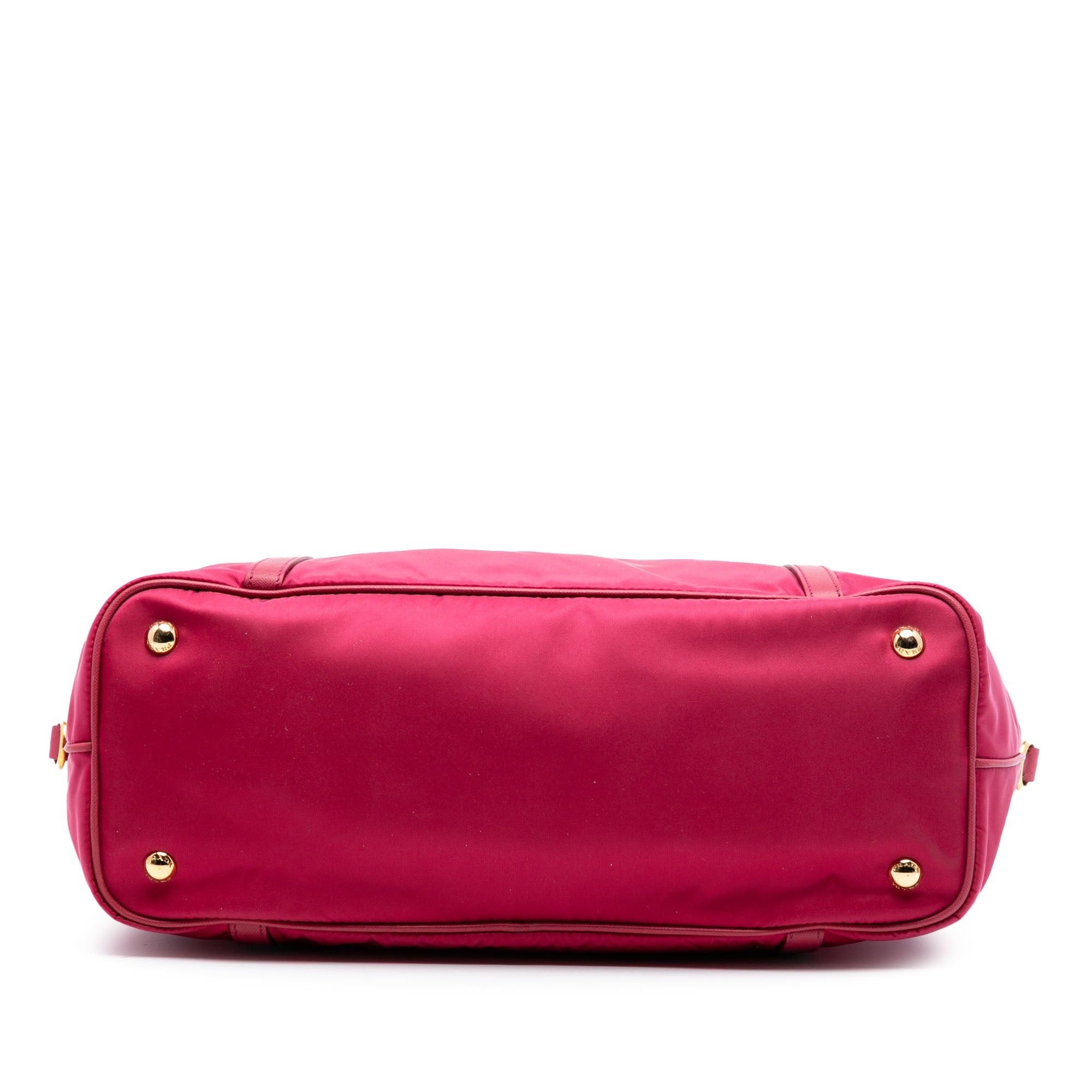 Prada Saffiano Trimmed Tessuto Satchel Size ONE SIZE - 3 Thumbnail