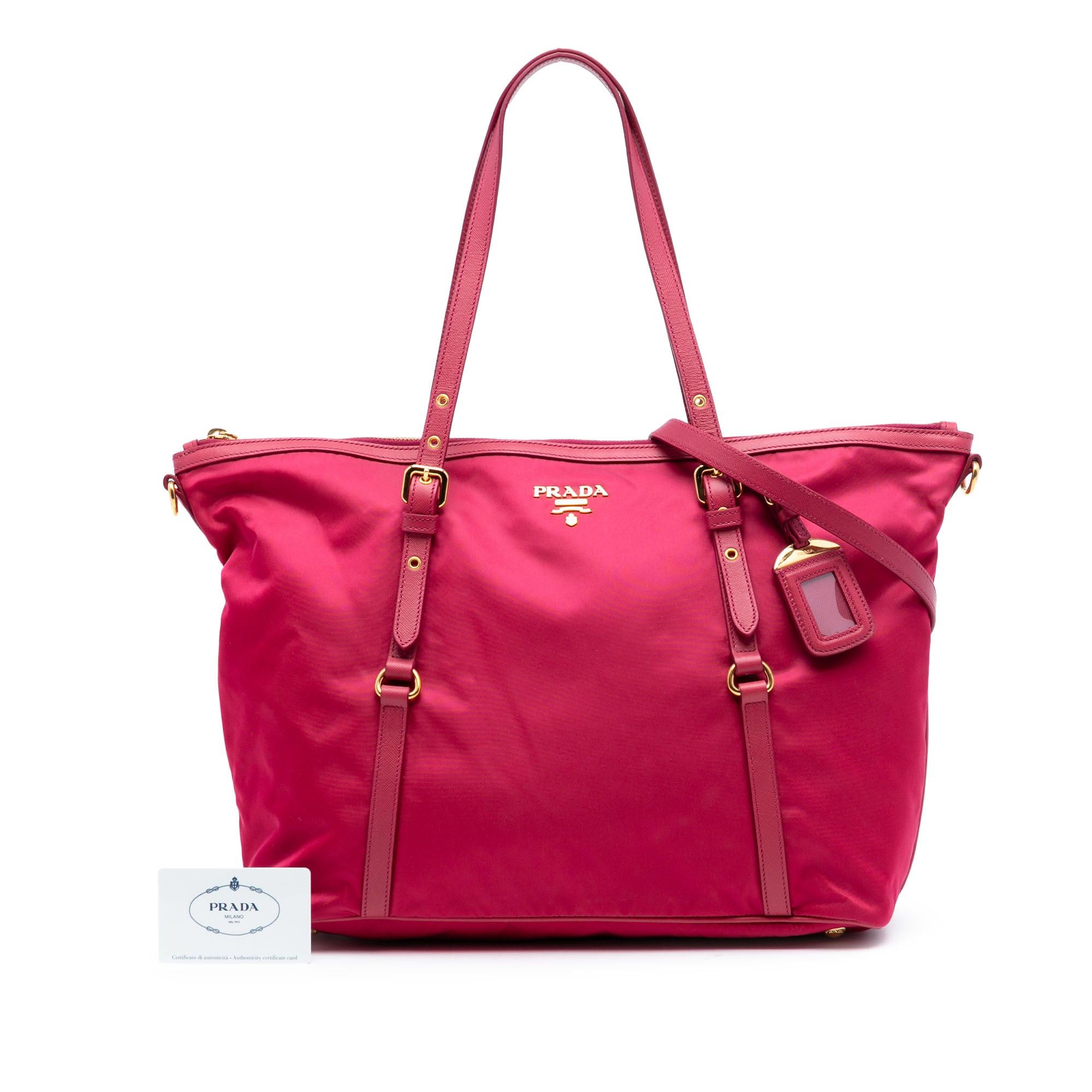 Prada Saffiano Trimmed Tessuto Satchel Size ONE SIZE - 8 Thumbnail