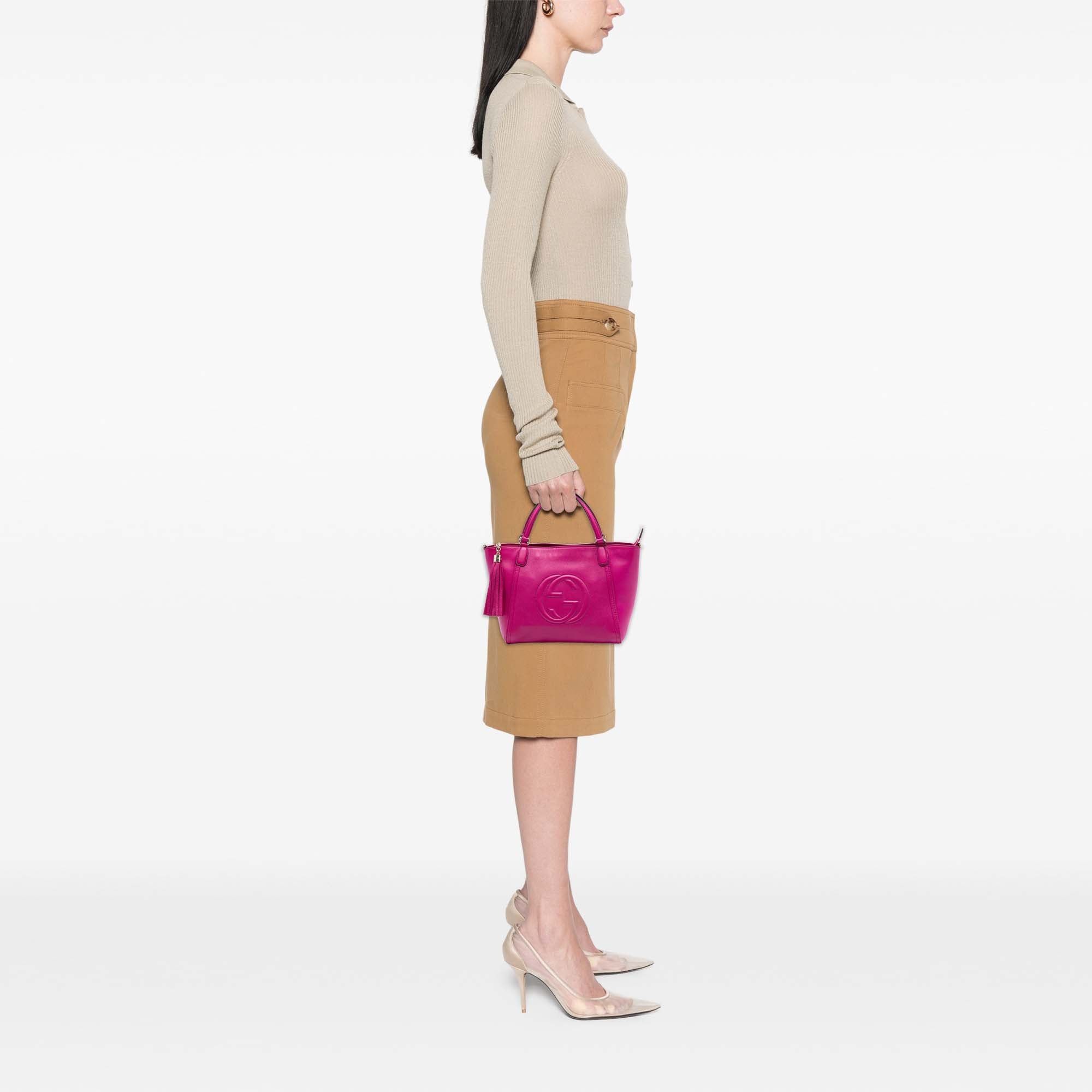 Gucci Small Calfskin Soho Cellarius Satchel Size ONE SIZE - 7 Thumbnail