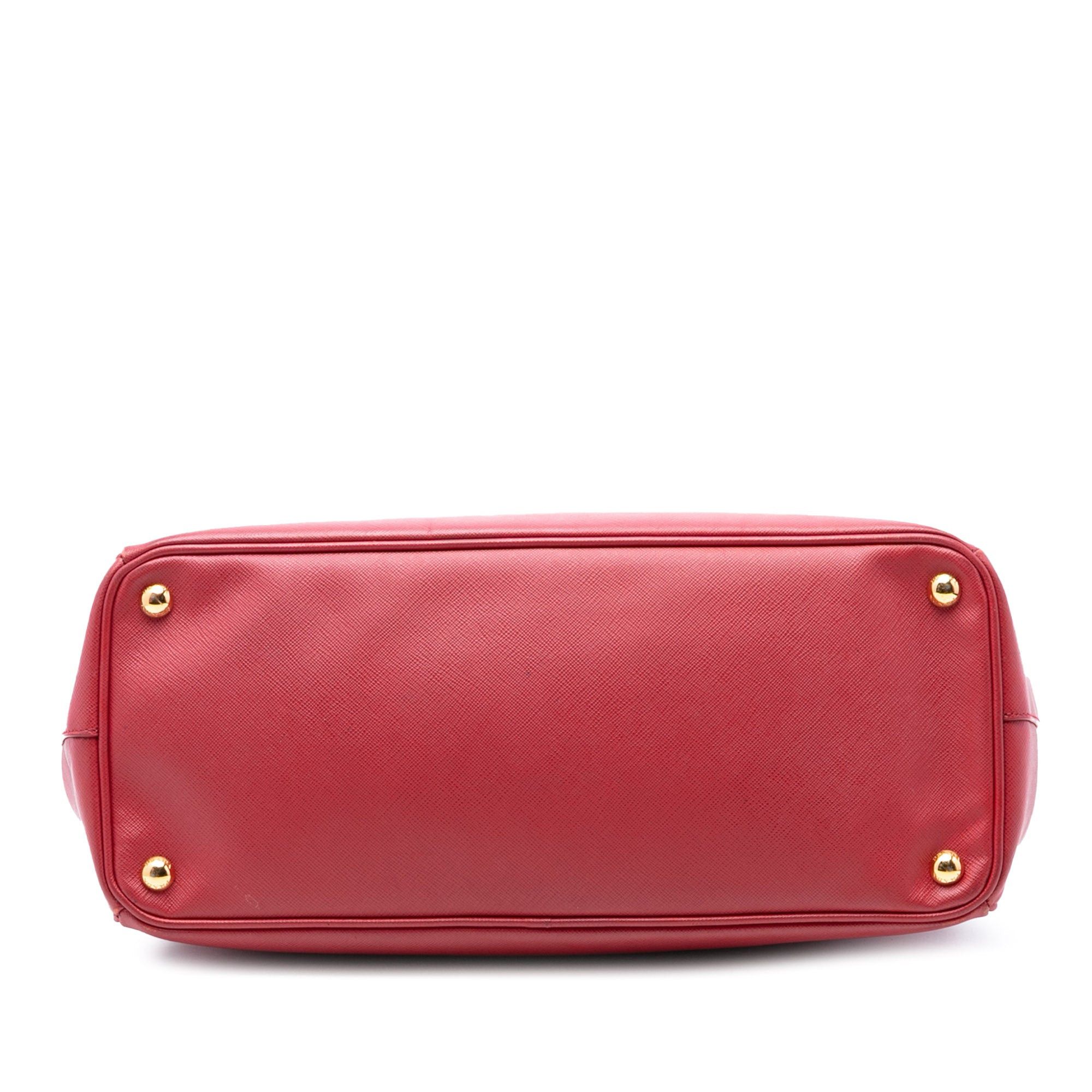 Prada Large Saffiano Lux Galleria Double Zip Satchel Size ONE SIZE - 3 Thumbnail