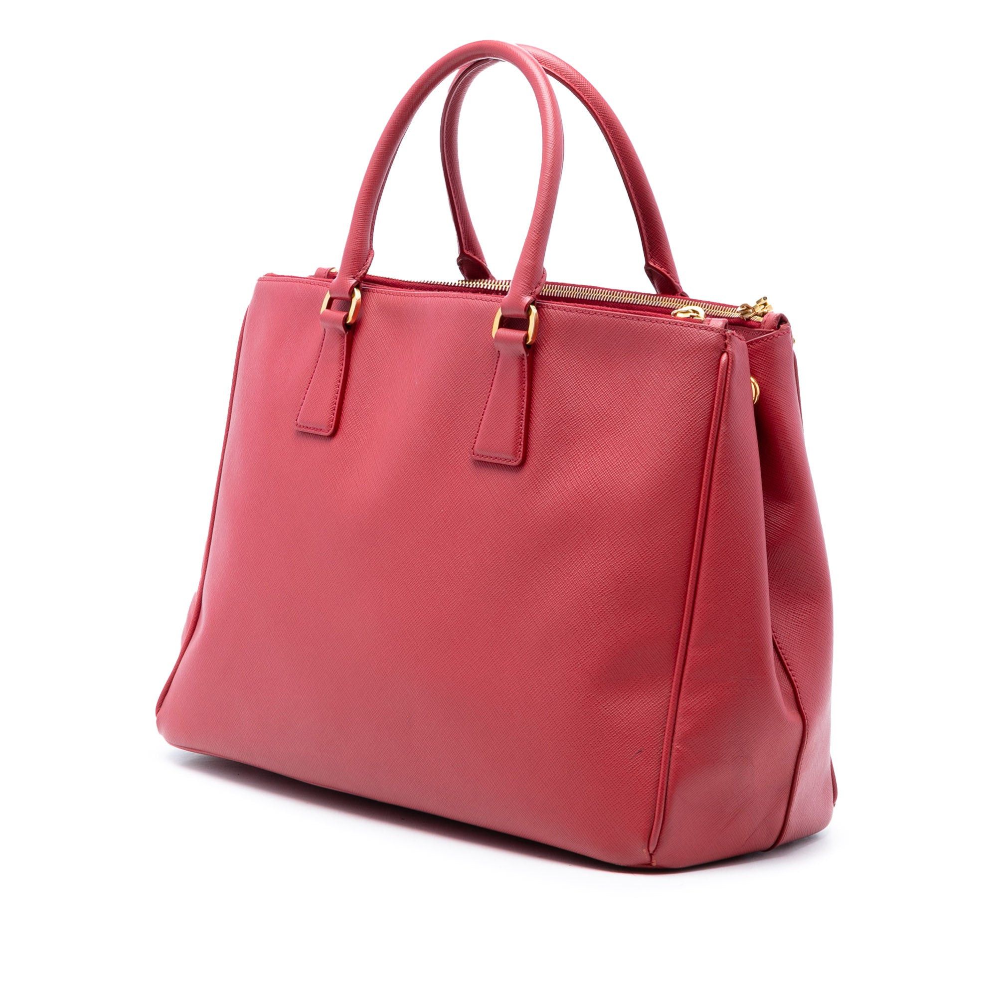 Prada Large Saffiano Lux Galleria Double Zip Satchel Size ONE SIZE - 2 Thumbnail