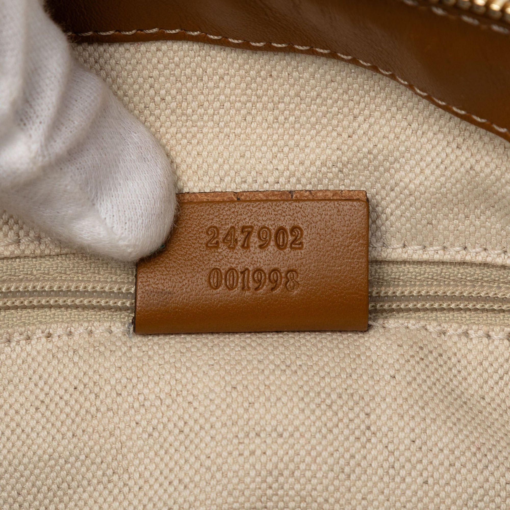 Gucci Diamante Canvas Sukey Satchel Size ONE SIZE - 6 Thumbnail