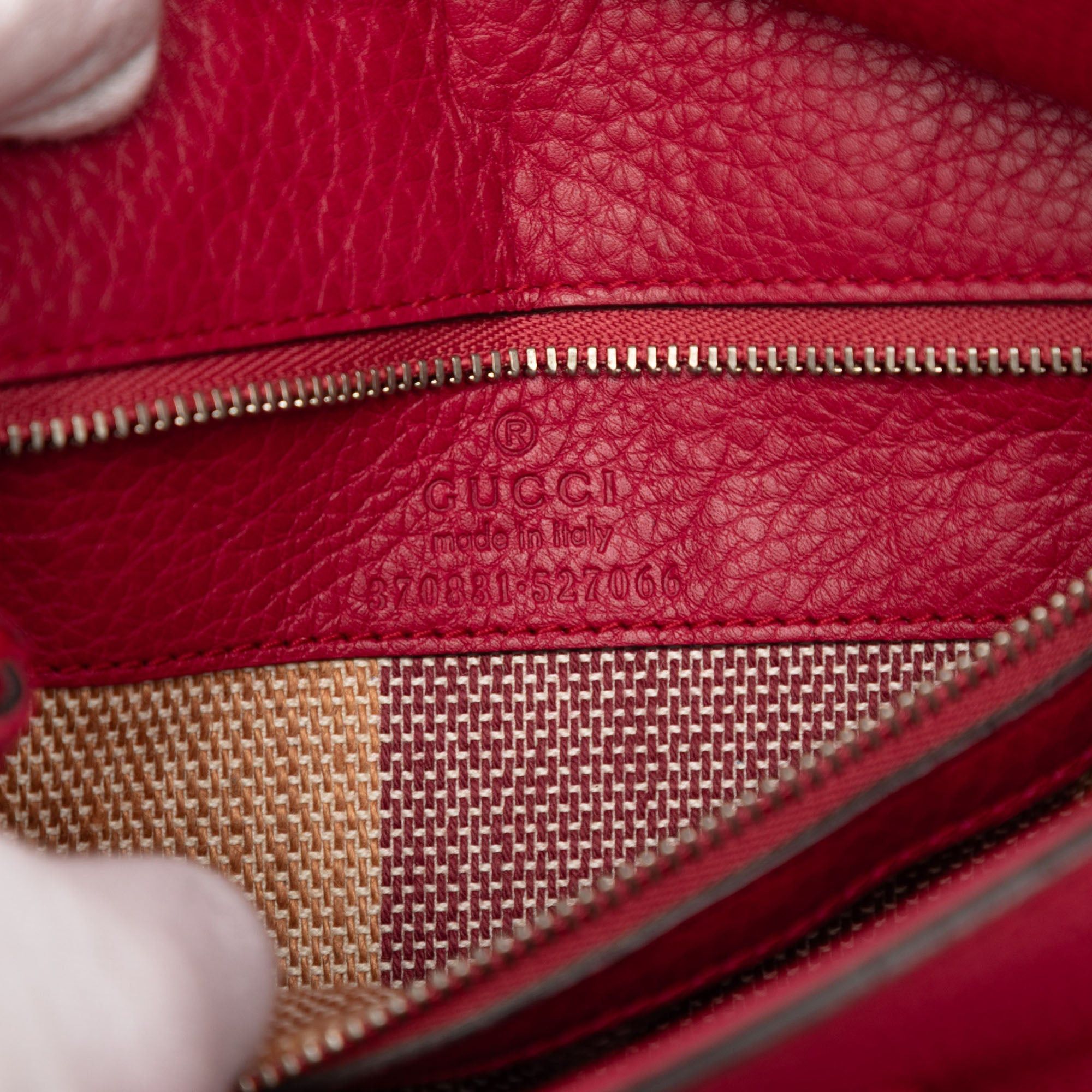 Gucci Medium Leather Bamboo Daily Satchel Size ONE SIZE - 5 Thumbnail