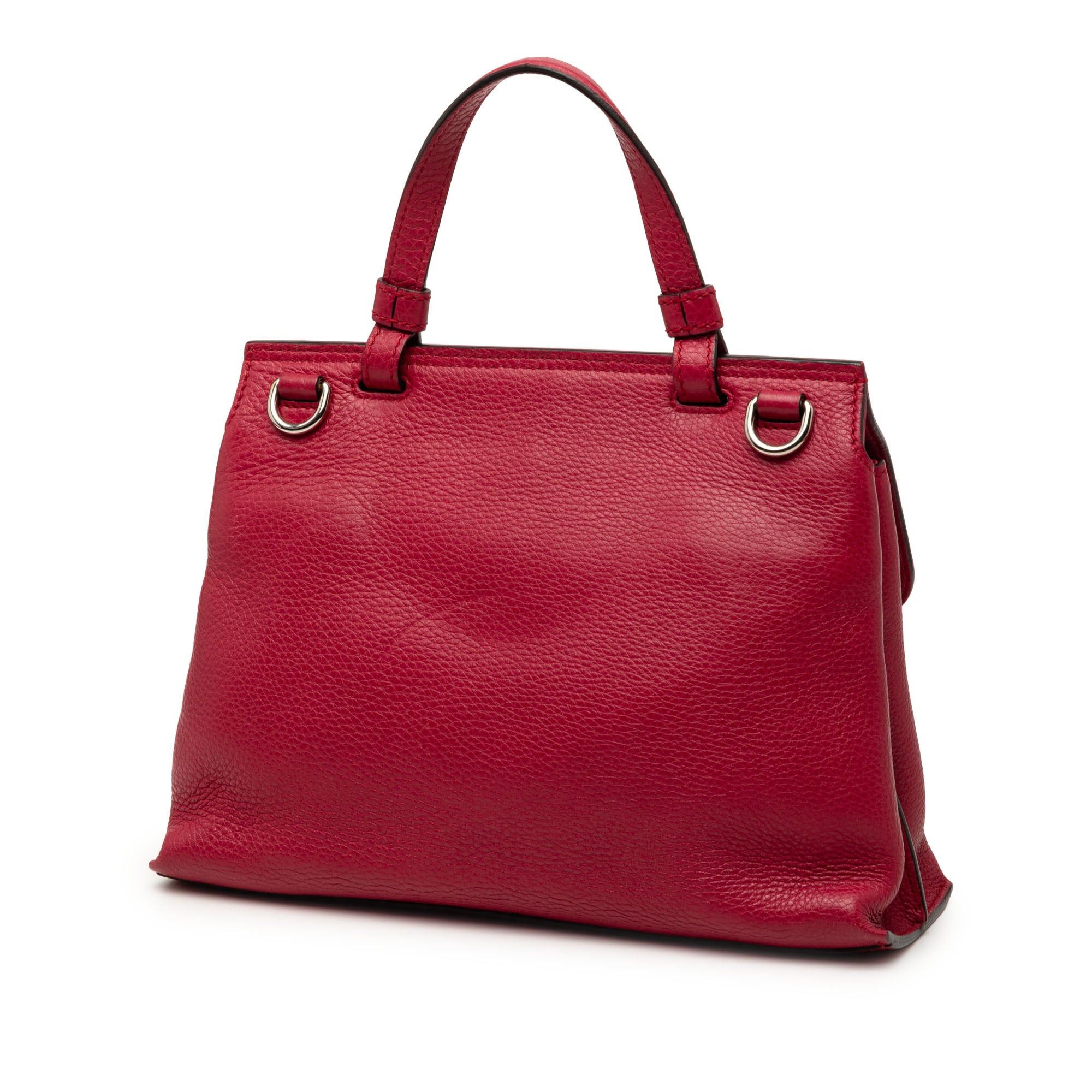Gucci Medium Leather Bamboo Daily Satchel Size ONE SIZE - 2 Thumbnail