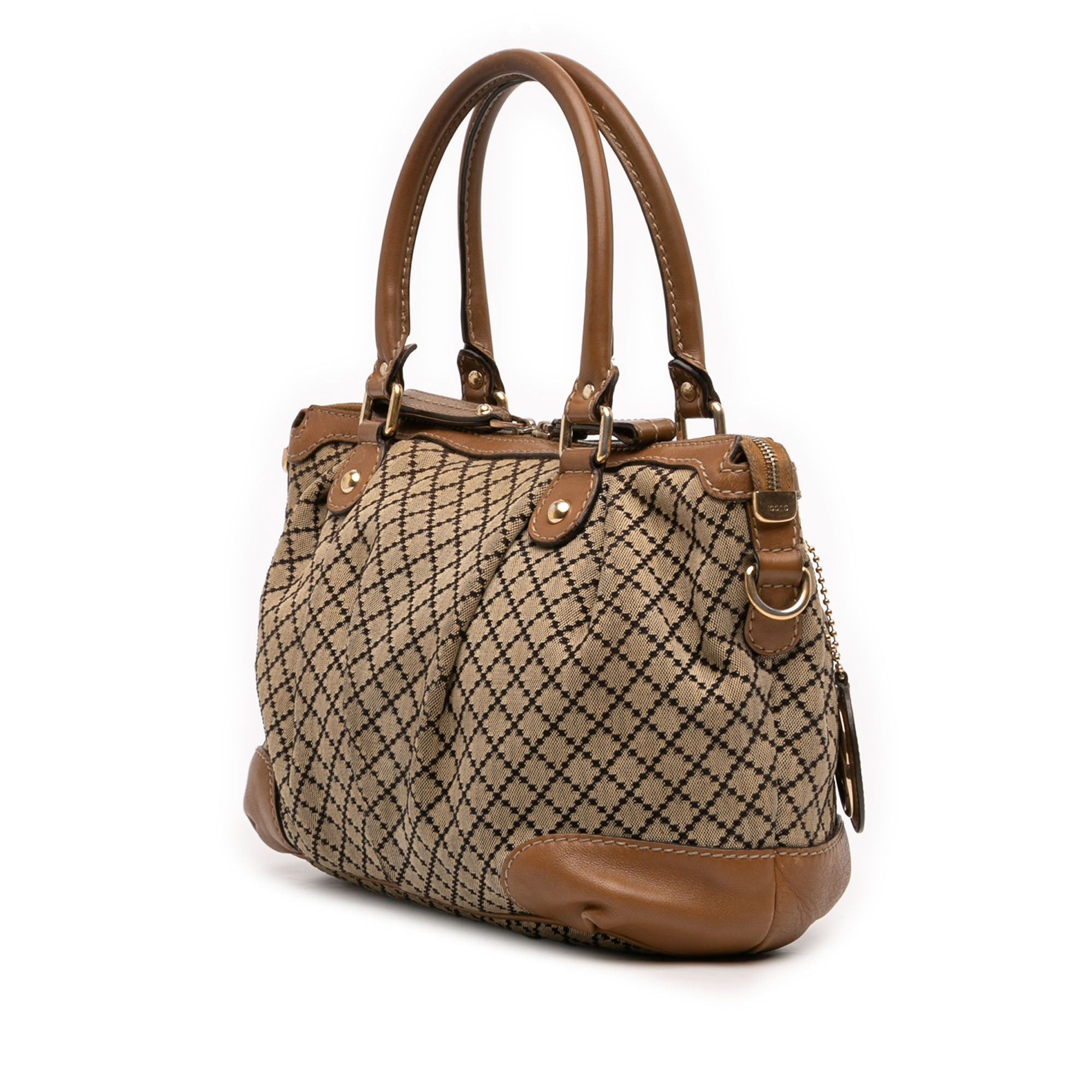 Gucci Diamante Canvas Sukey Satchel Size ONE SIZE - 2 Thumbnail