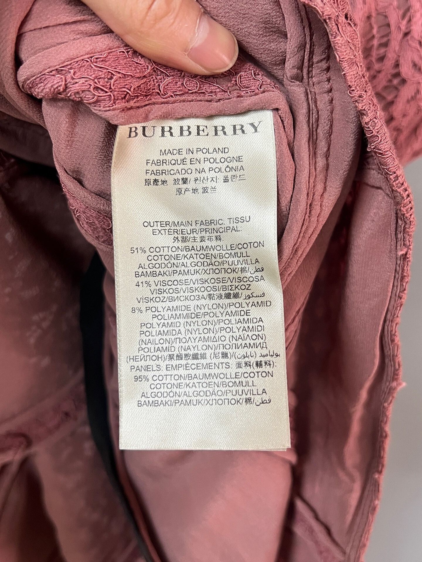 Burberry Burberry T-Shirt S Women Size S / US 4 / IT 40 - 4 Thumbnail