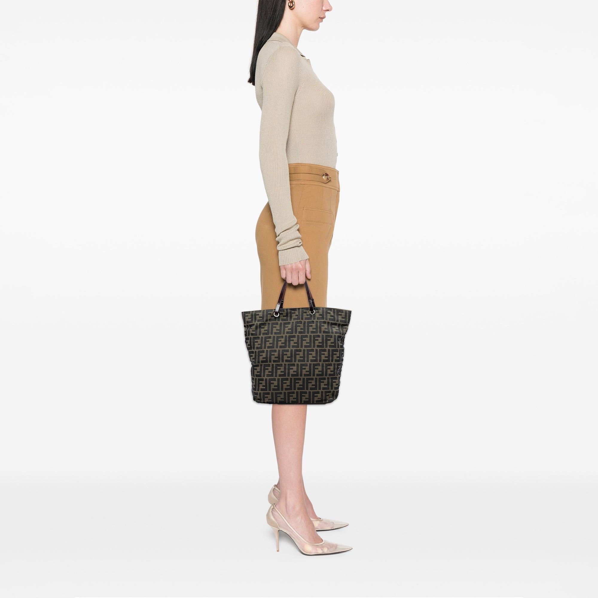 Fendi Zucca Canvas Tote Size ONE SIZE - 7 Thumbnail