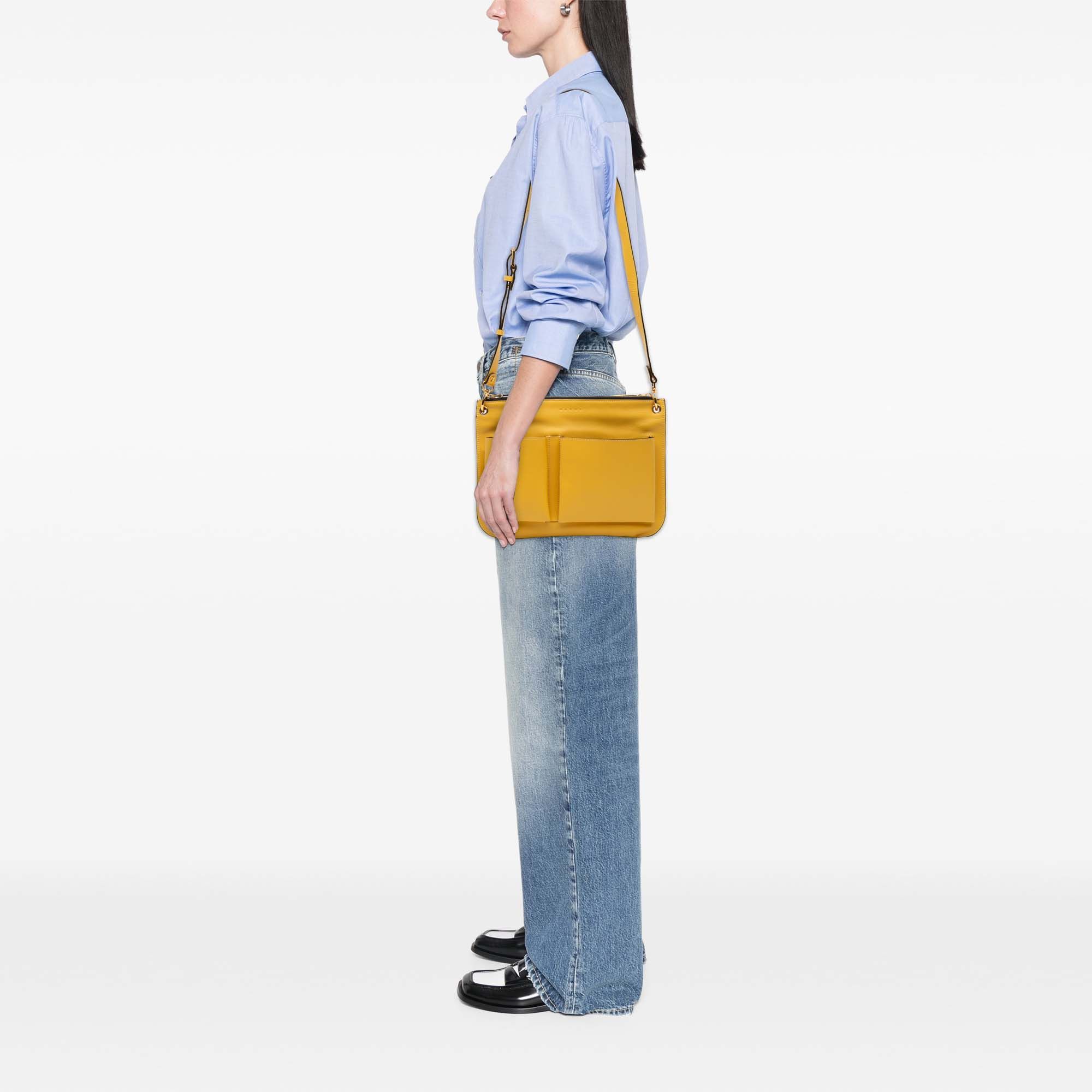 Marni Leather Pocket Crossbody Size ONE SIZE - 13 Thumbnail