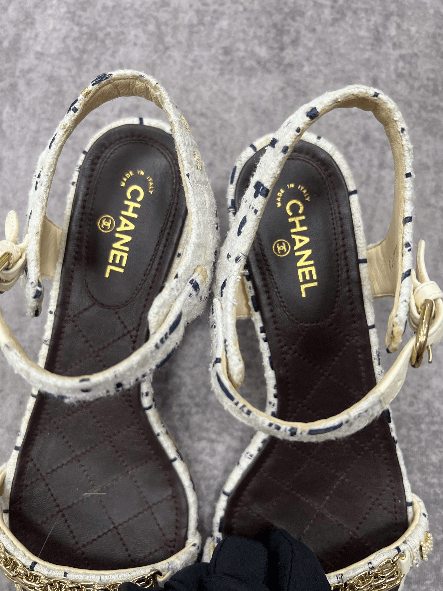 Chanel Chanel Sandals us_6 Women Size US 6 / IT 36 - 3 Thumbnail