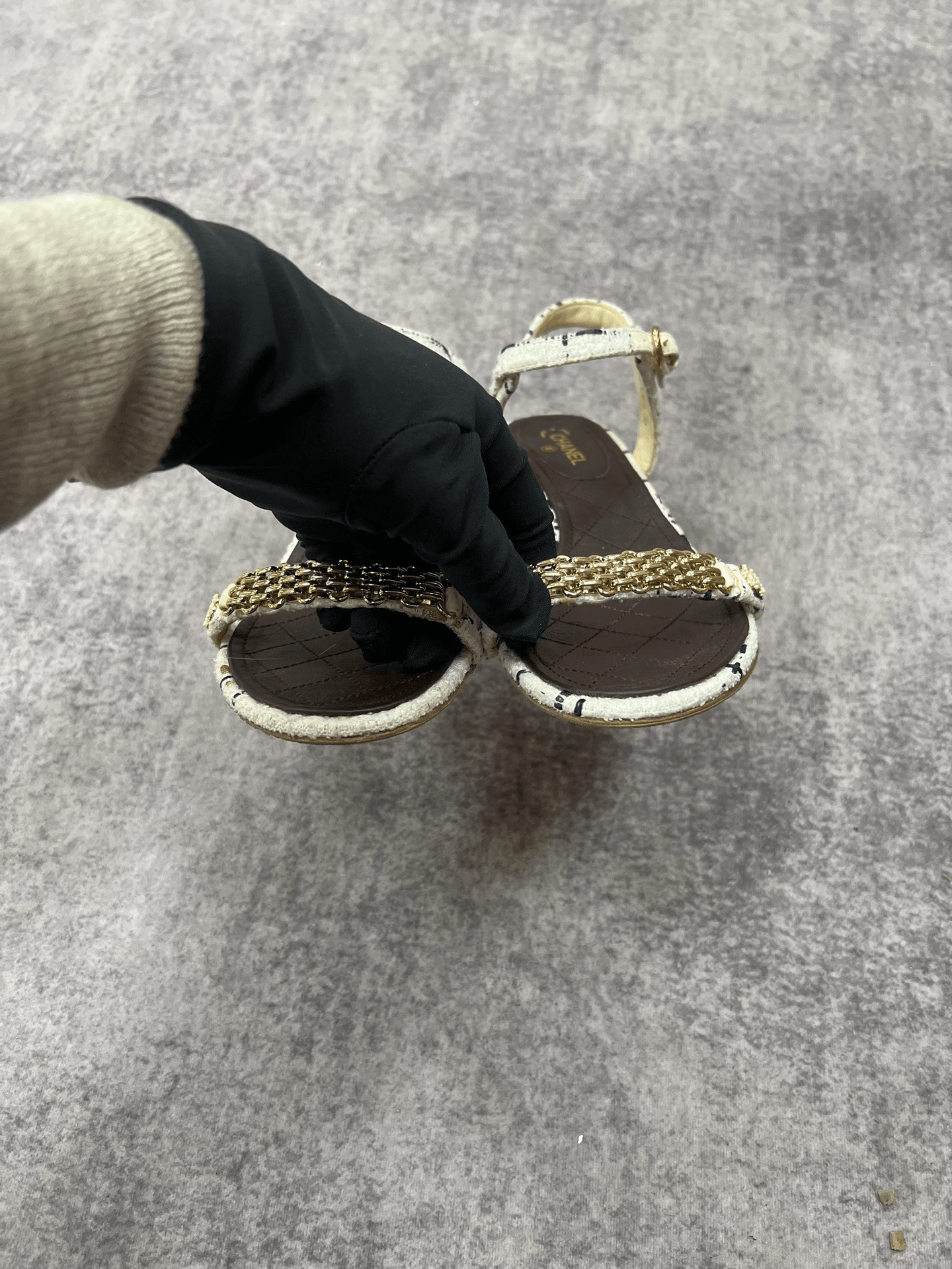 Chanel Chanel Sandals us_6 Women Size US 6 / IT 36 - 4 Thumbnail