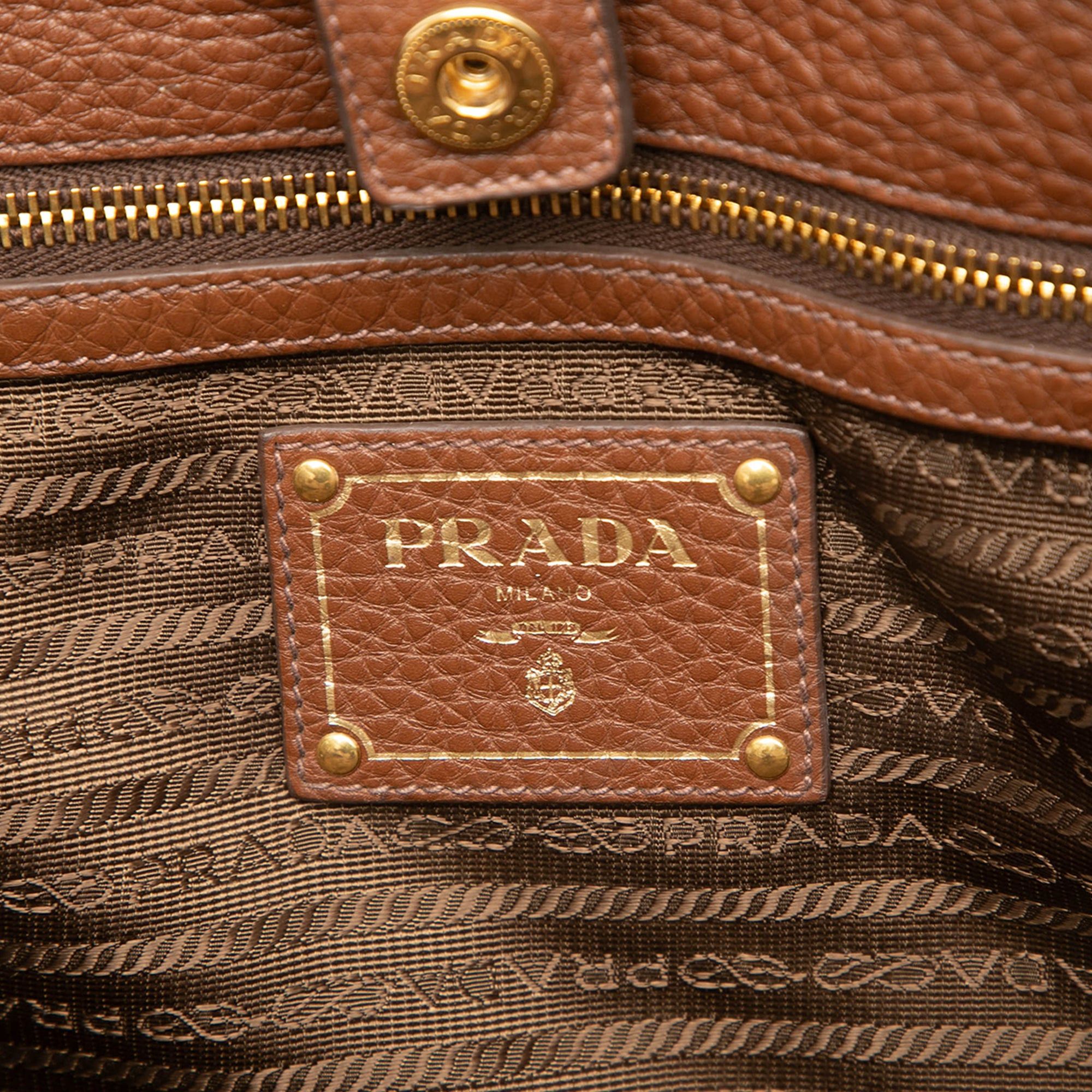 Prada Vitello Daino Open Convertible Tote Size ONE SIZE - 5 Thumbnail