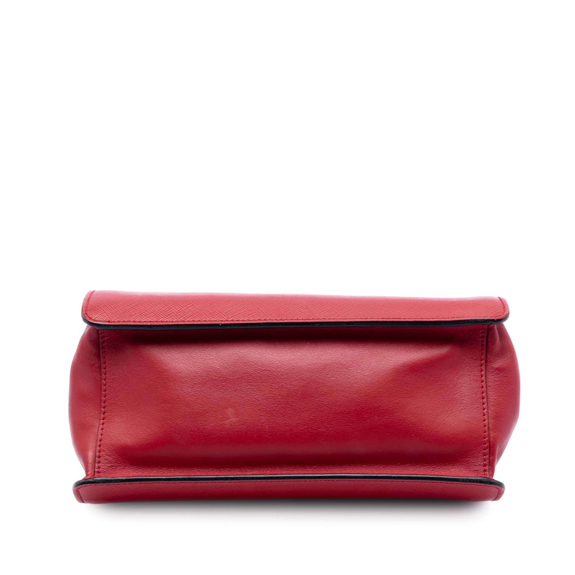 Prada Saffiano and City Calf Light Frame Crossbody Size ONE SIZE - 3 Thumbnail