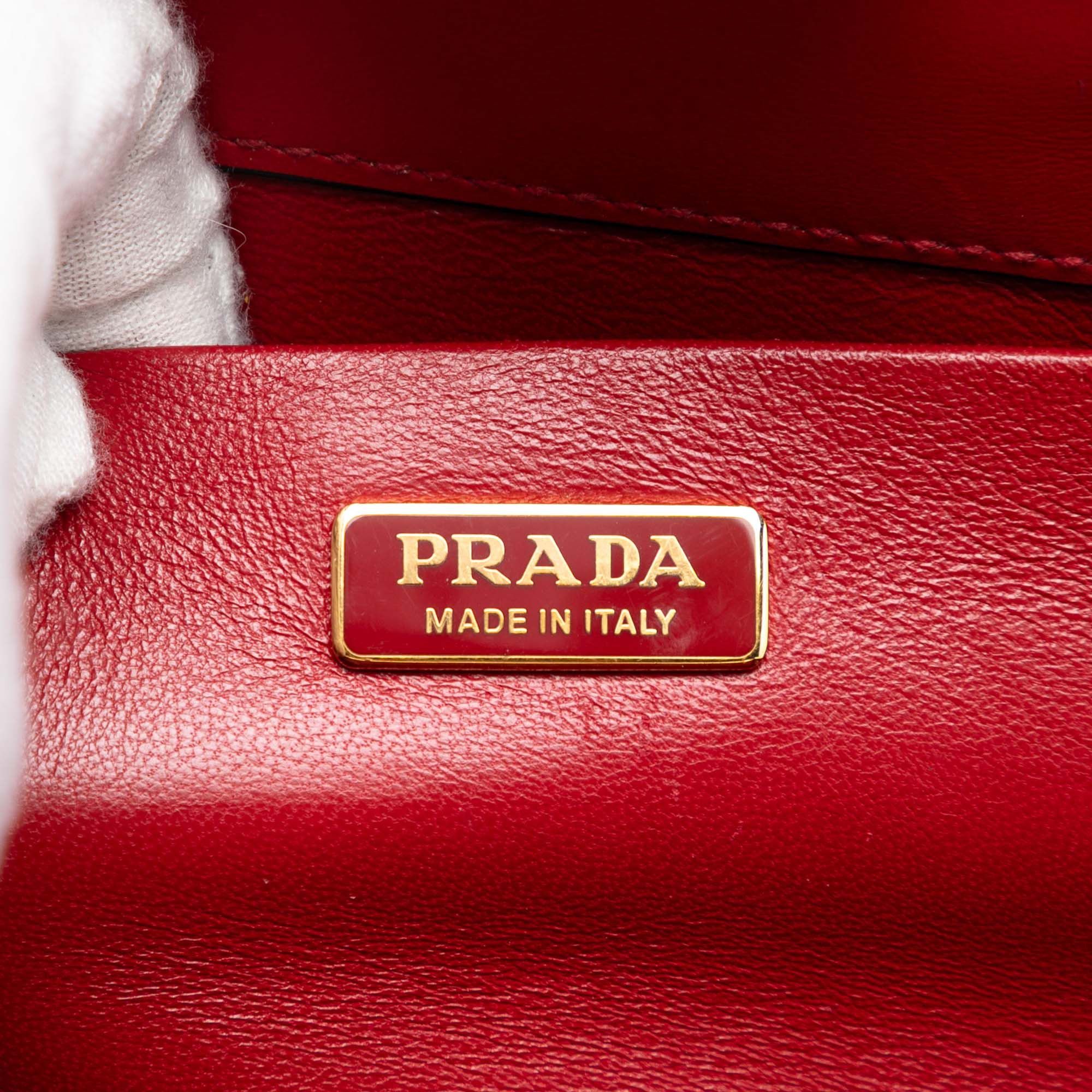 Prada Saffiano and City Calf Light Frame Crossbody Size ONE SIZE - 5 Thumbnail