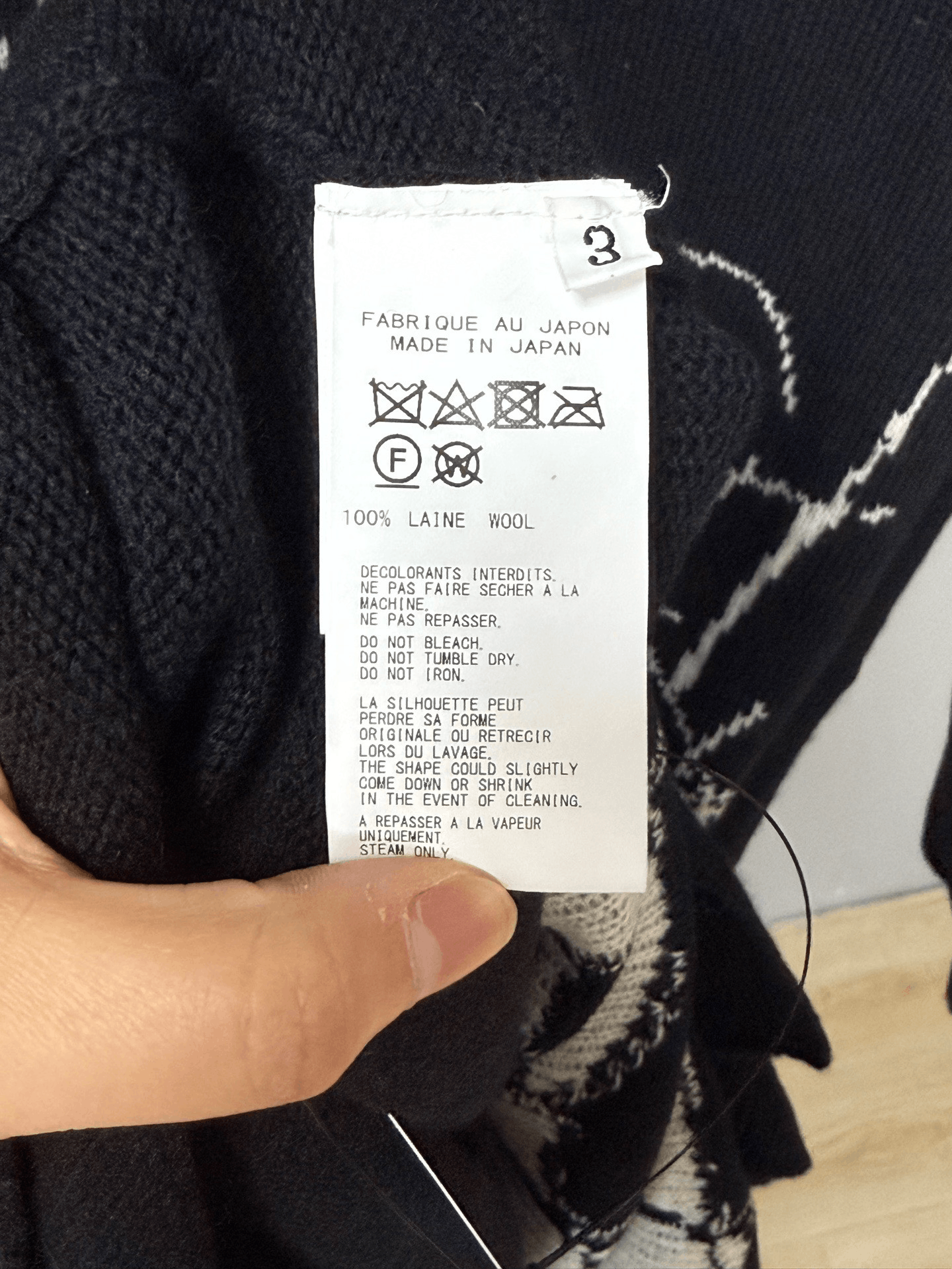Yohji Yamamoto Yohji Yamamoto Knit Sweater l Men Size US L / EU 52-54 / 3 - 4 Thumbnail