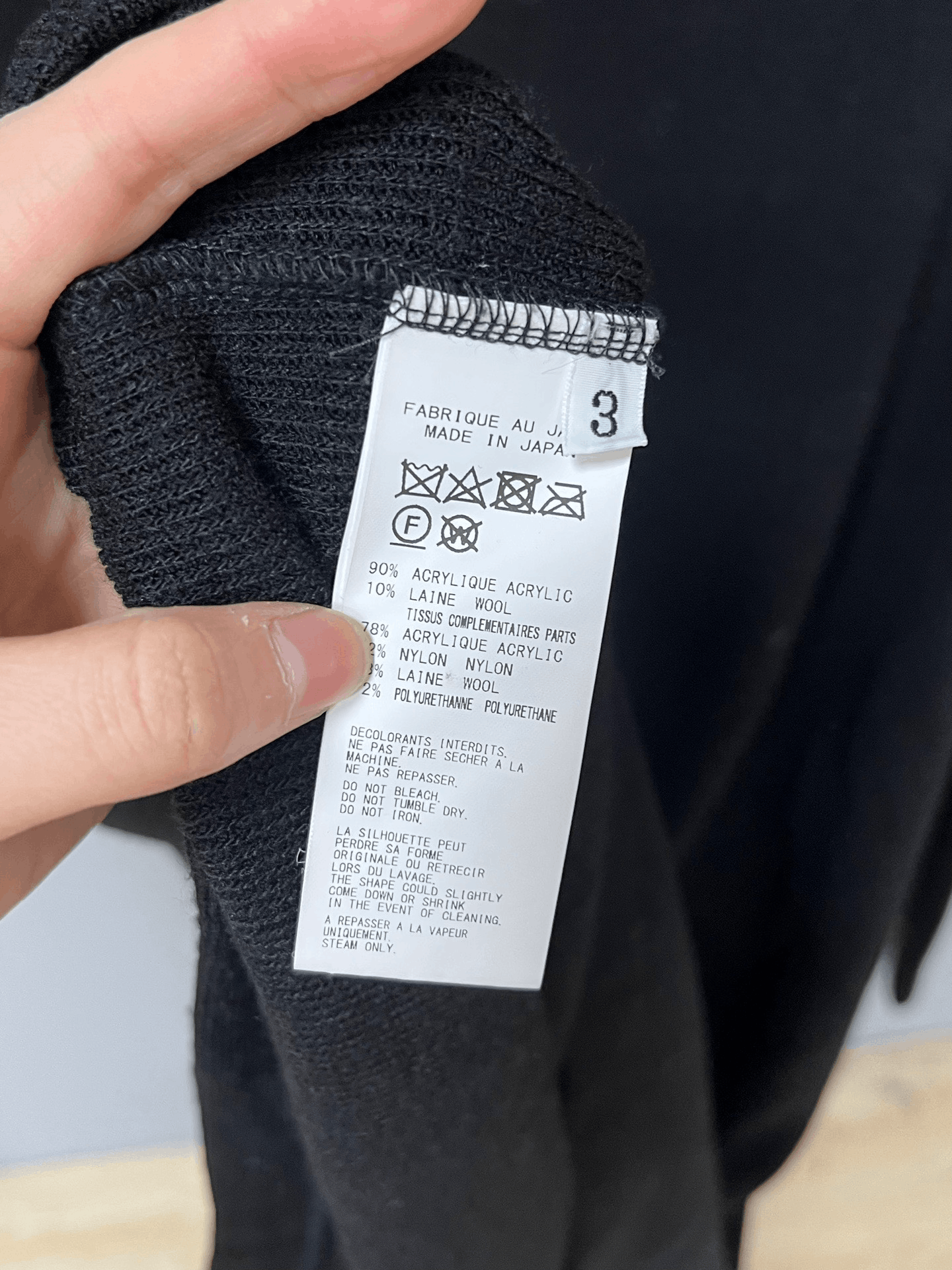 Yohji Yamamoto Yohji Yamamoto Knit Wool Sweater m Men Size US M / EU 48-50 / 2 - 4 Thumbnail